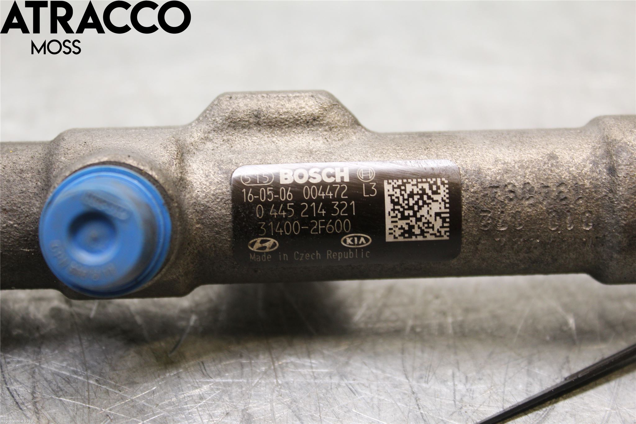 Hyundai TUCSON 05- Inj. Fuelrail