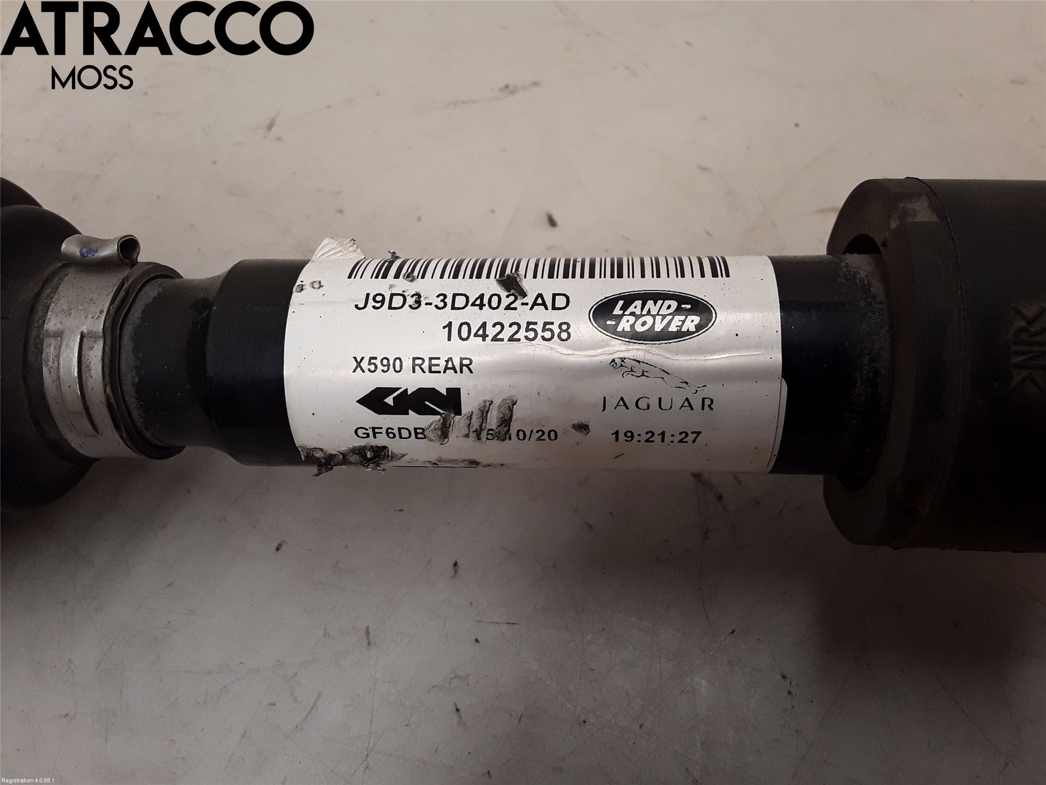 Jaguar I-PACE 18- Drivaksel Foran Kompl Høyre