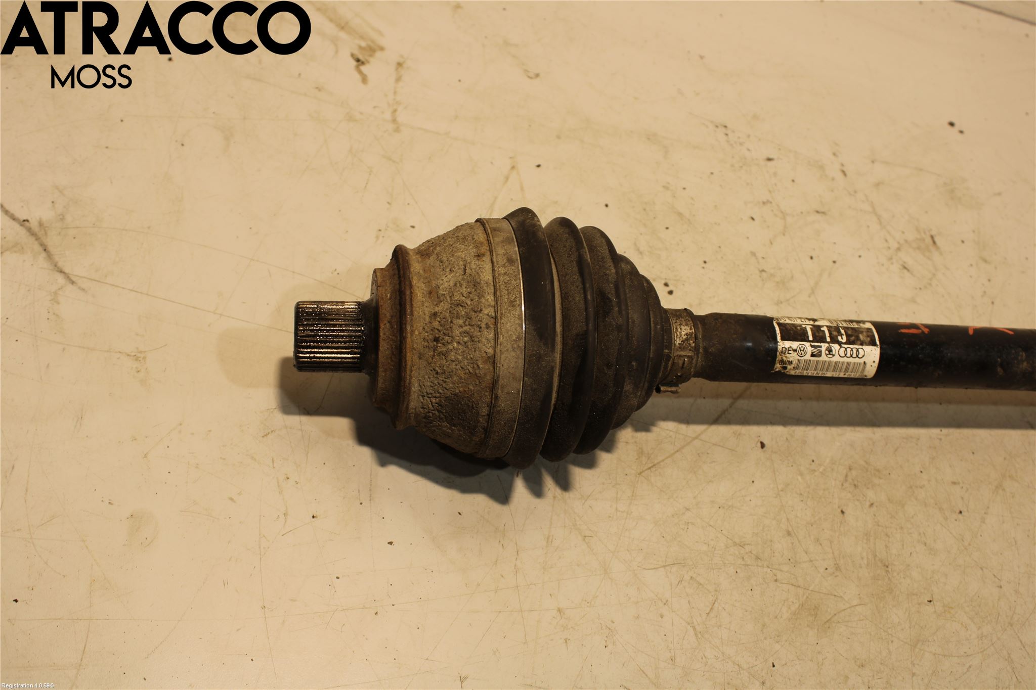 Audi A6/S6     05-11 Drivaksel Foran Kompl Venstre