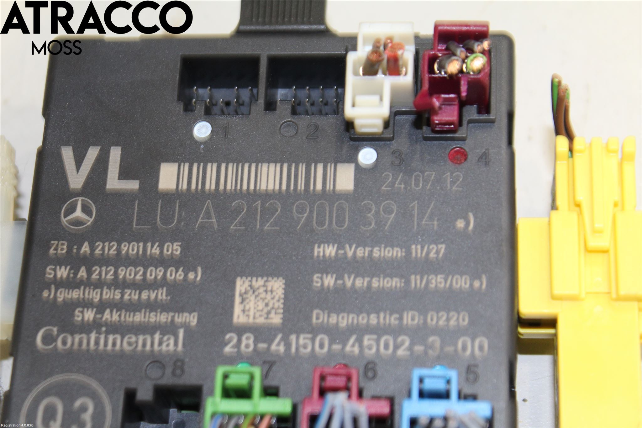 Mercedes-Benz MB E-KLASS COUPÈ/CAB(C207) 09-17 Styreenhet Dør