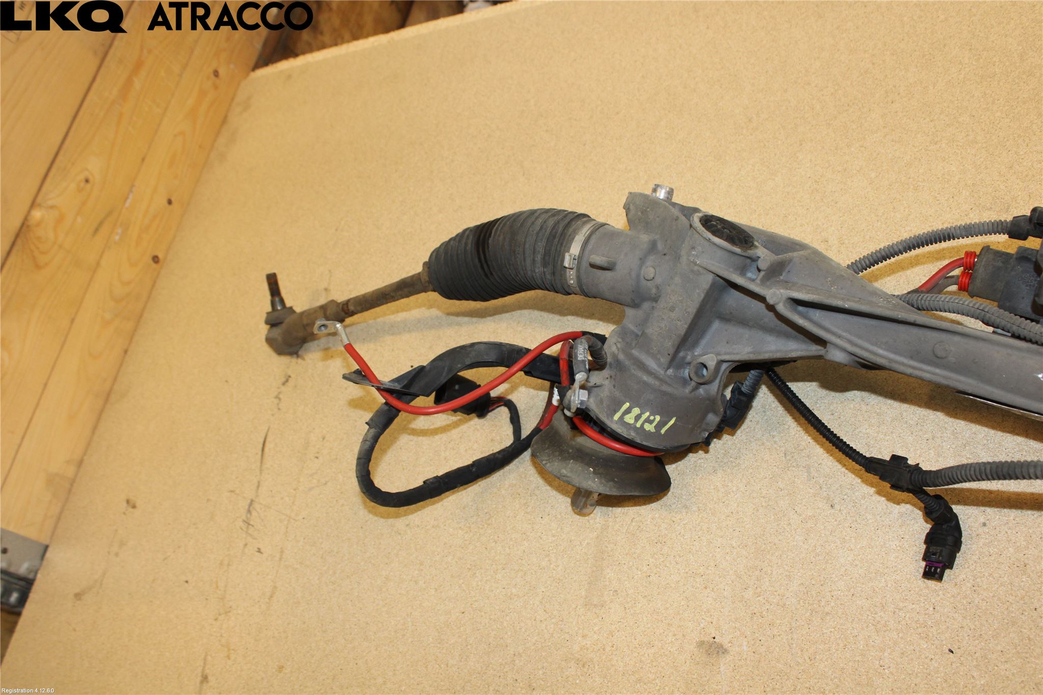 Volkswagen VW GOLF / E-GOLF VII 13-20 Servo Snekke - Tannstang