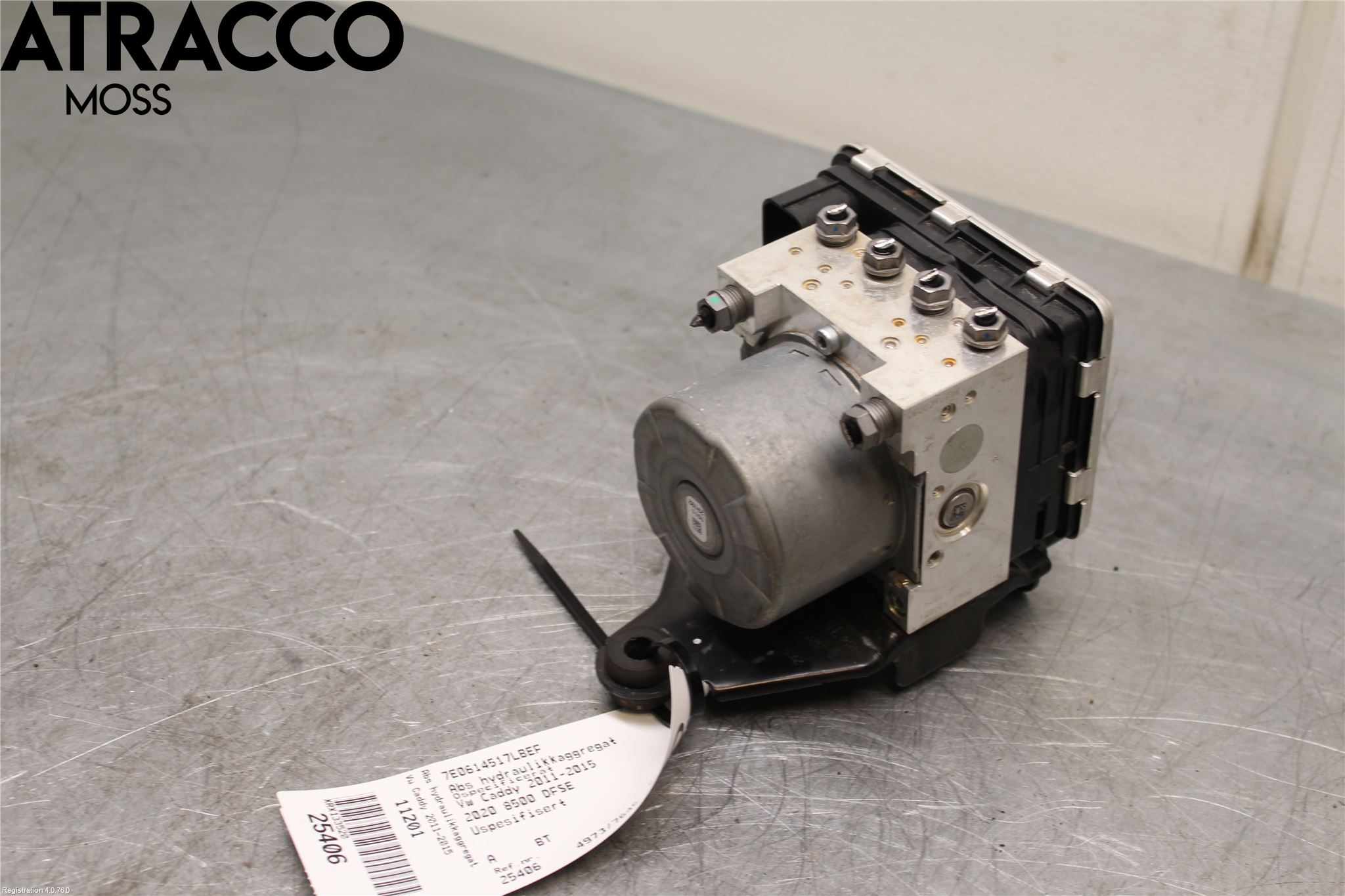 Volkswagen VW CADDY 16-20 Abs Hydraulikkaggregat