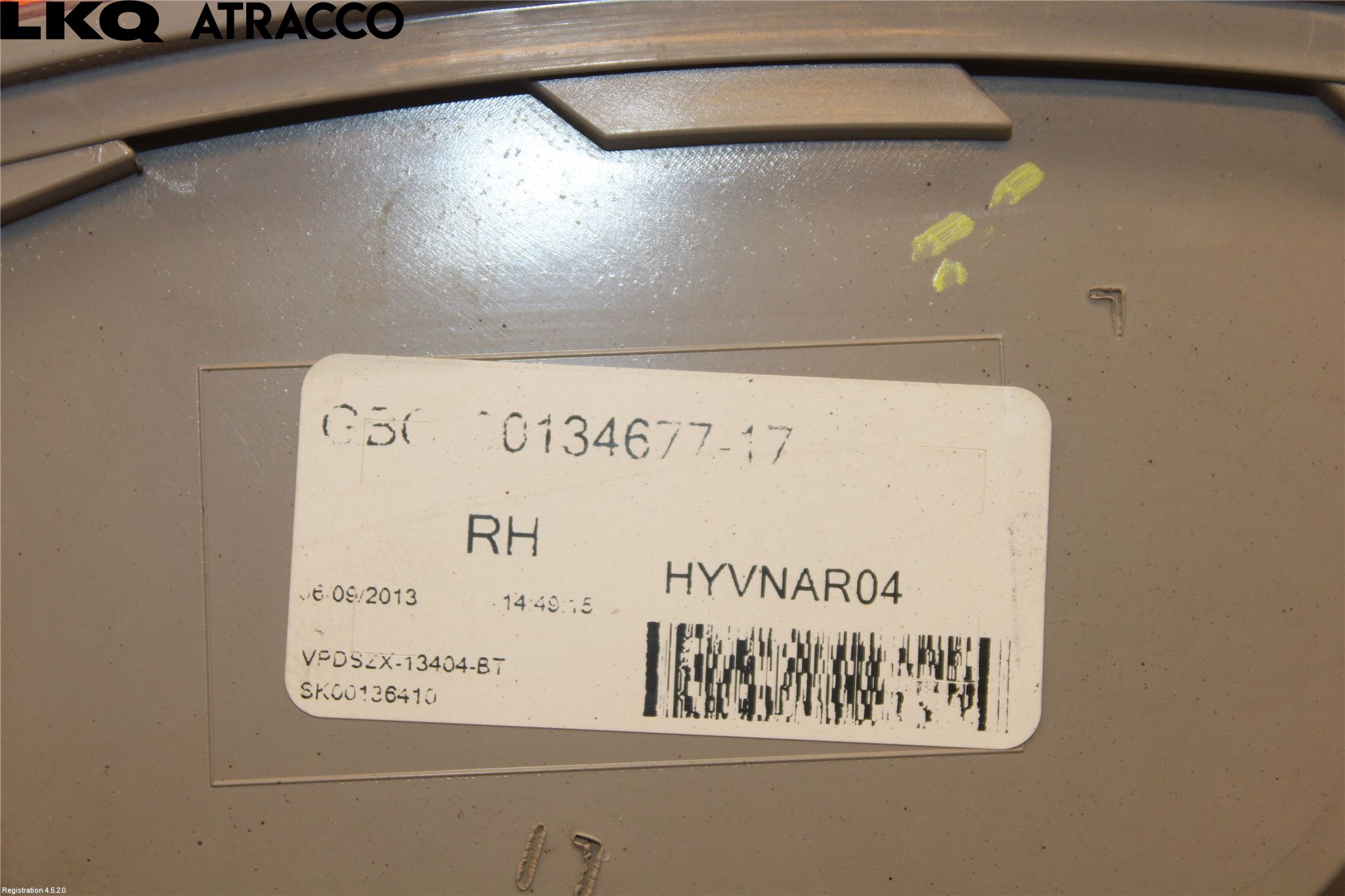 Skoda OCTAVIA (5E) 13-20 Baklykt Høyre