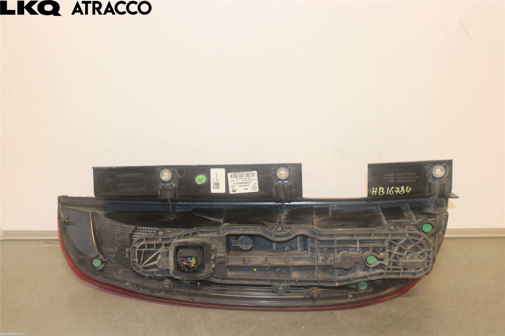 Fiat DOBLO CARGO Baklykt Høyre