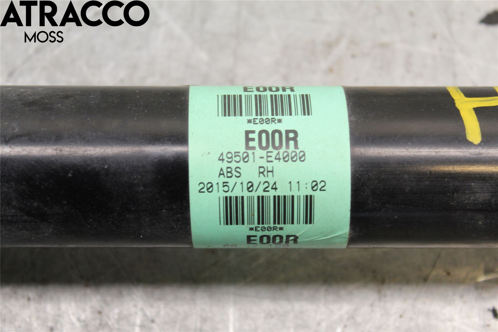 Kia SOUL 09- Drivaksel Foran Kompl Høyre