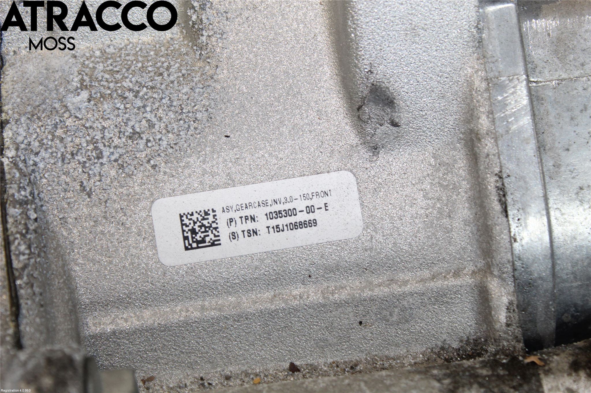 Tesla MODEL S 13- Motor Elektrisk Fram