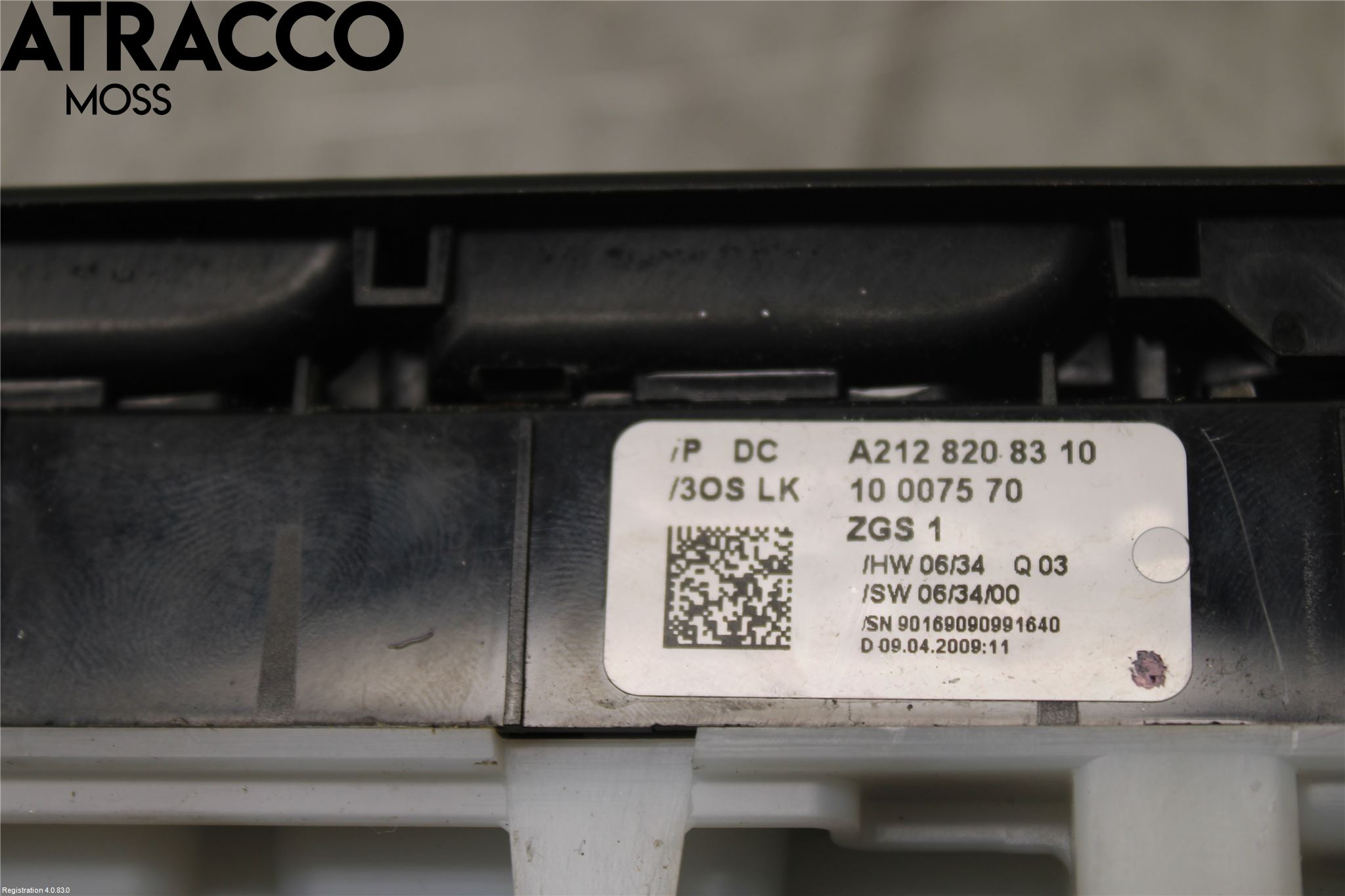 Mercedes-Benz MB E-KLASS (W212) 09-16 Bryter Vindusheis