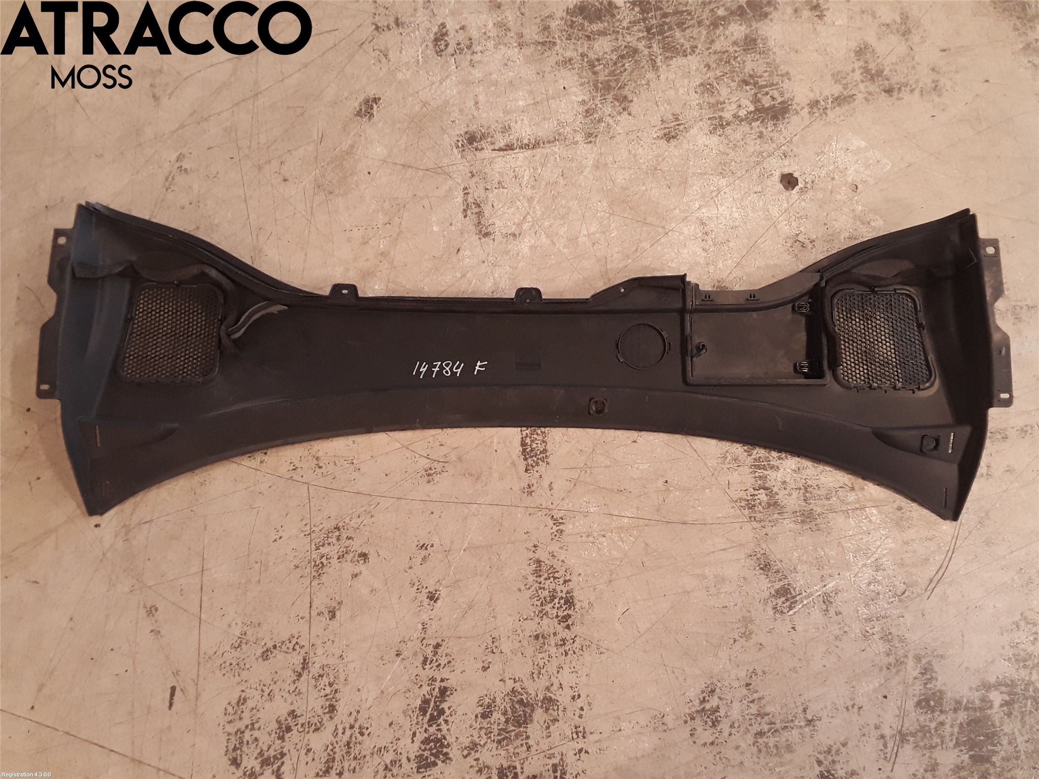 Volvo V60 11-13 Visker Deksel-Grill-Under Frr