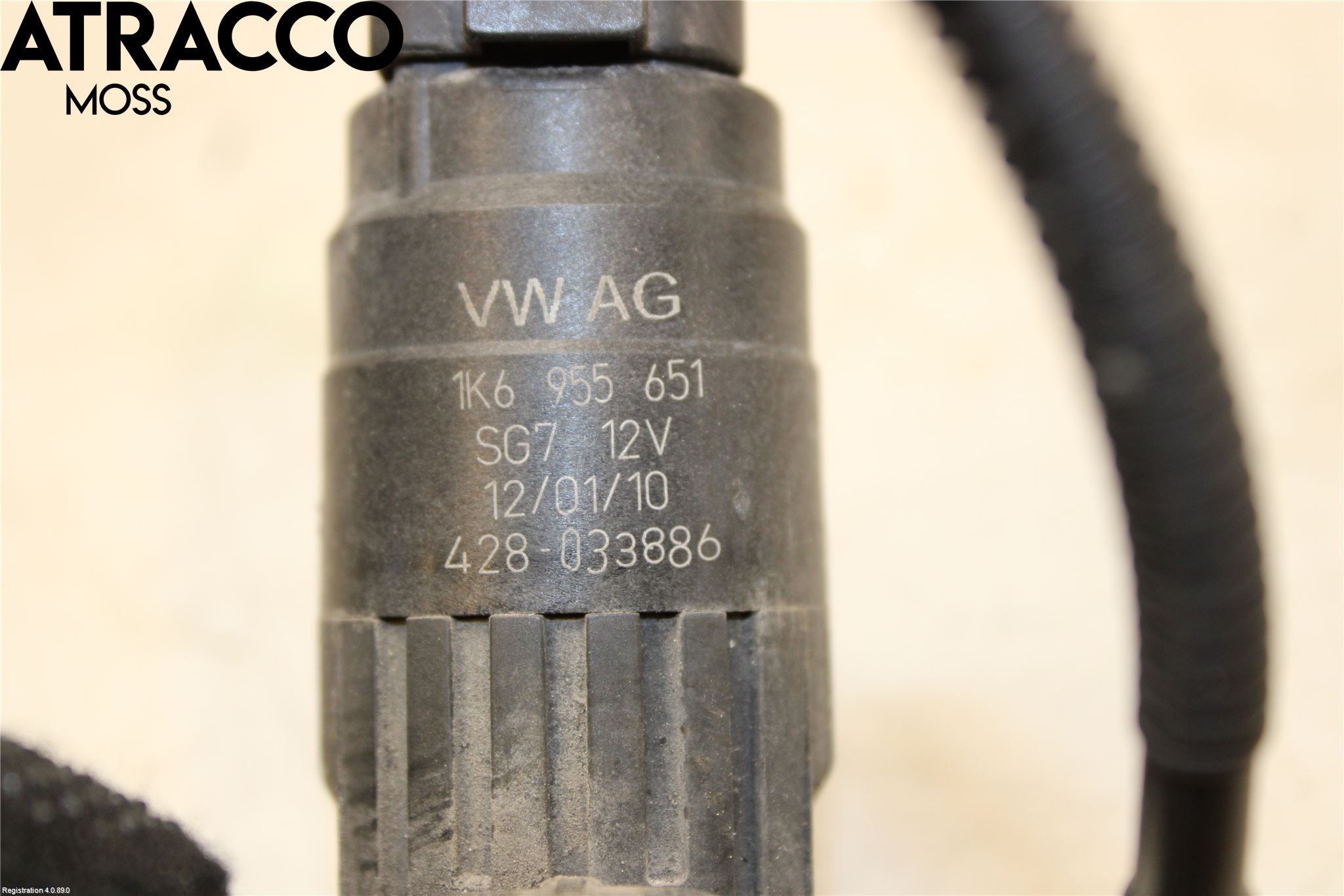 Audi A3/S3 05-13 Spylerpumpe Frontrute