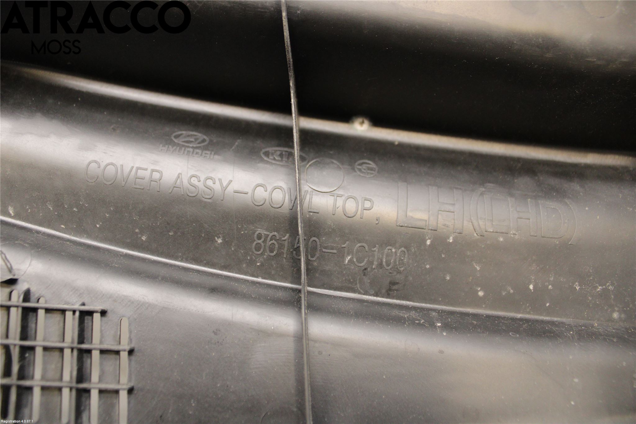 Hyundai GETZ Visker Deksel-Grill-Under Frr