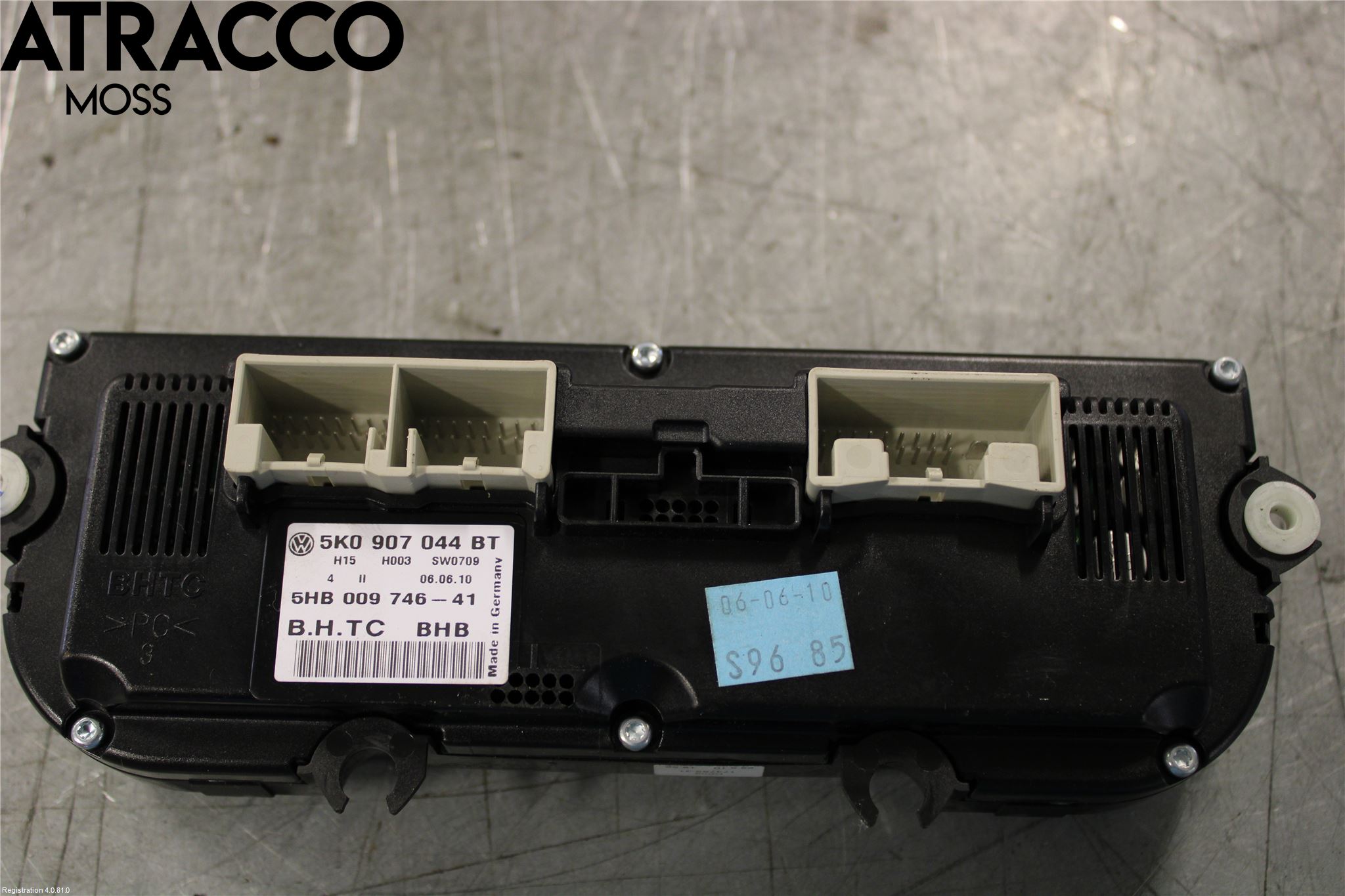 Volkswagen VW PASSAT 05-11 Varme Ac Betjening-Display