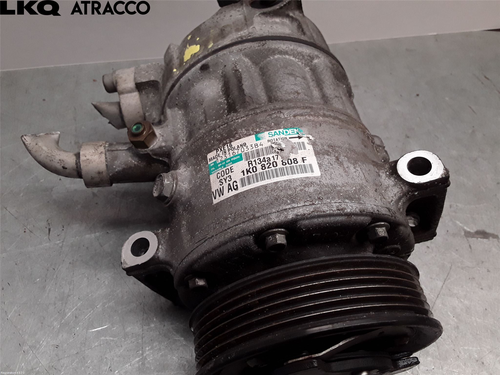 Skoda SUPERB 09-15 Varme Ac Kompressor