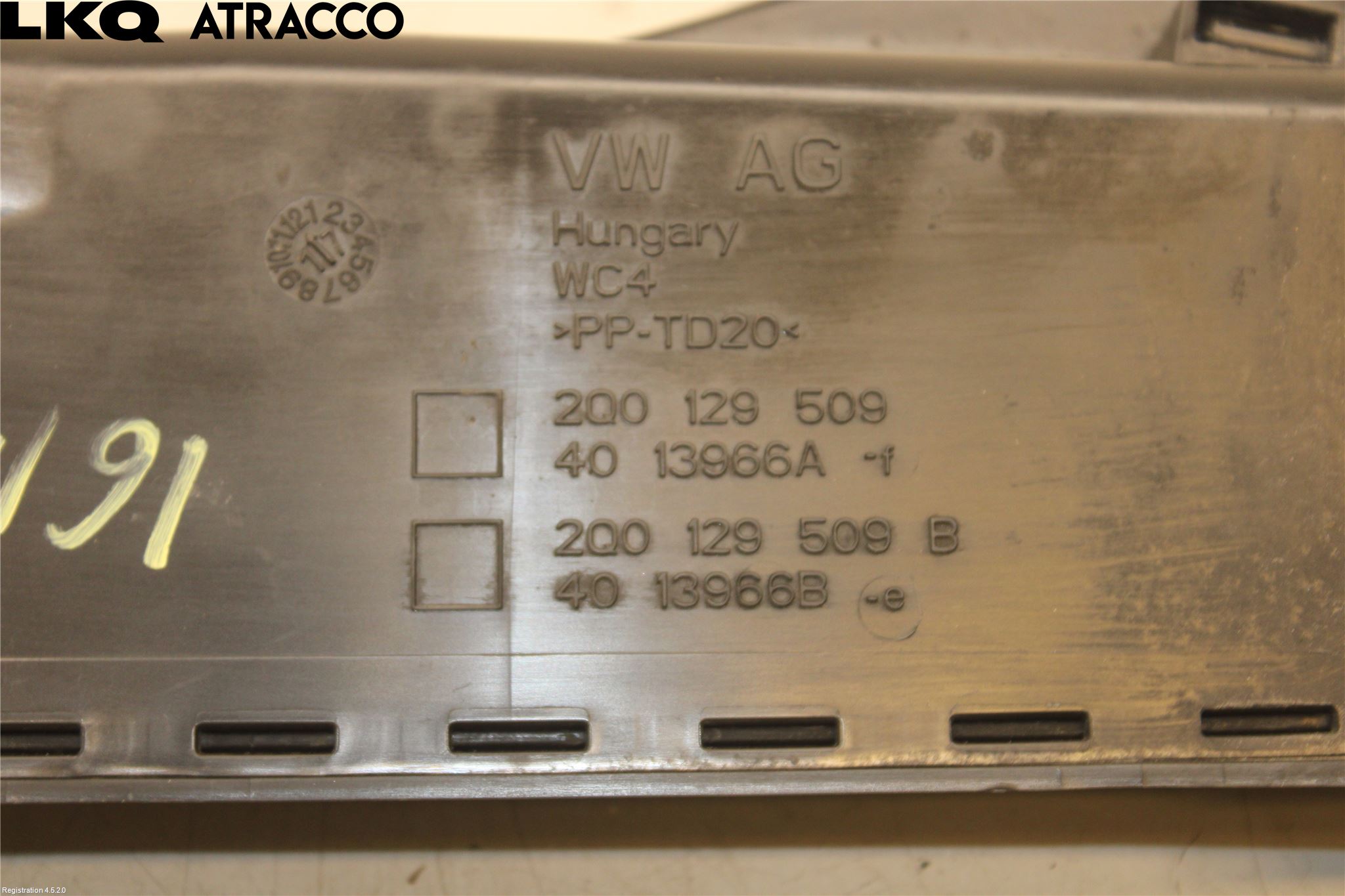 Volkswagen VW POLO VI 18->> Luftstyring Front