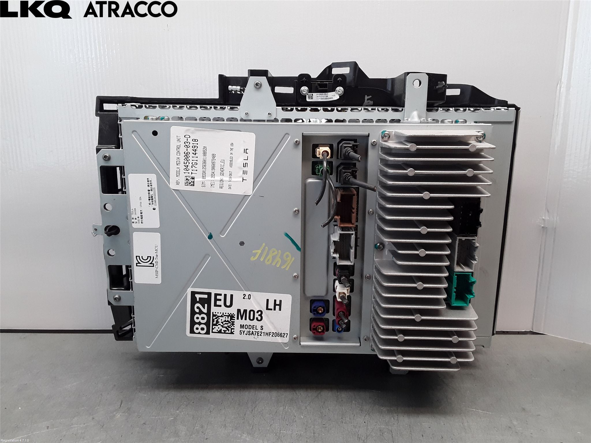 Tesla MODEL S 13- Multifunktionsdisplay