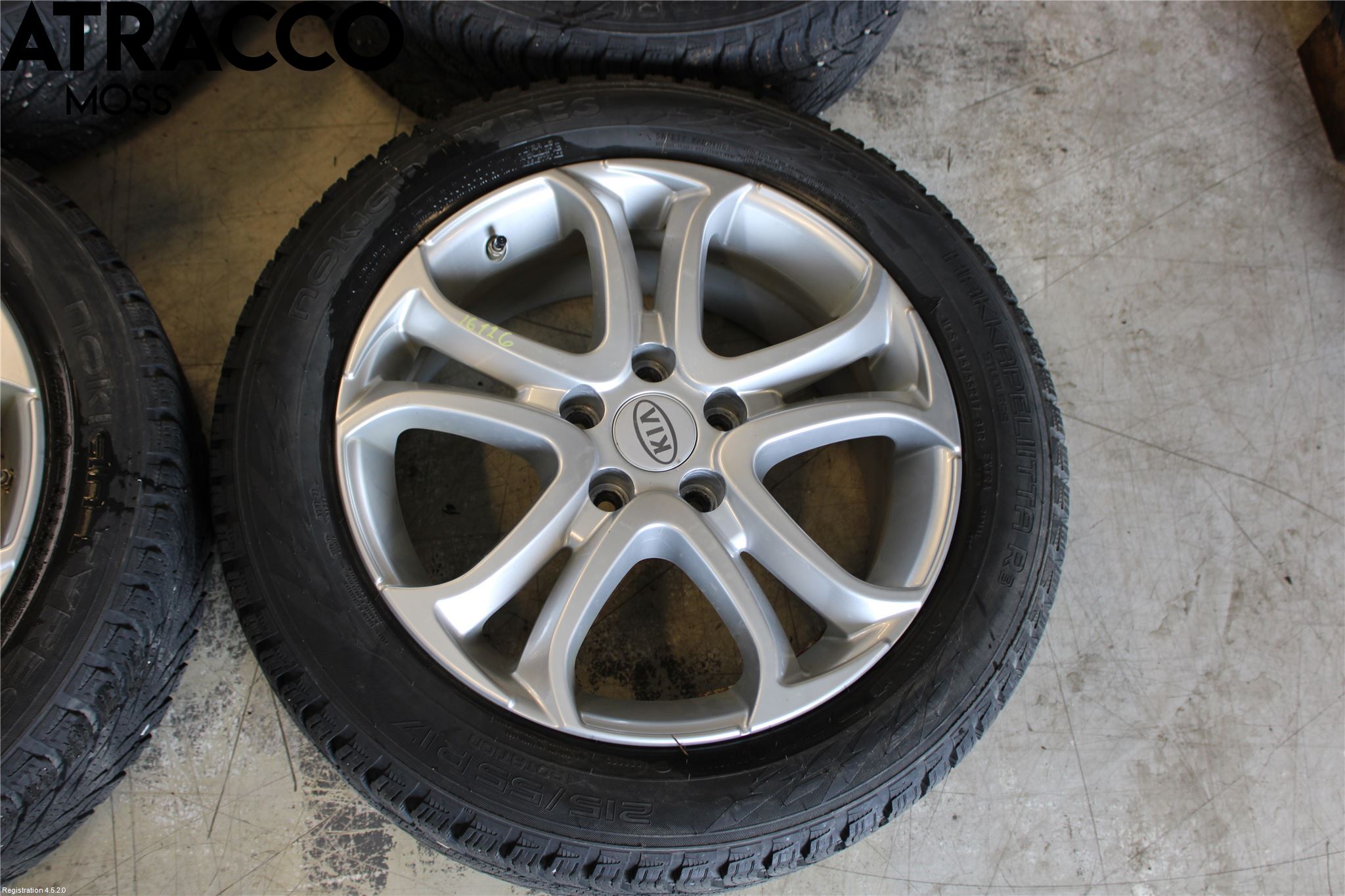 Kia SOUL 09- Dekk Sommer På Alu Felg 4Stk