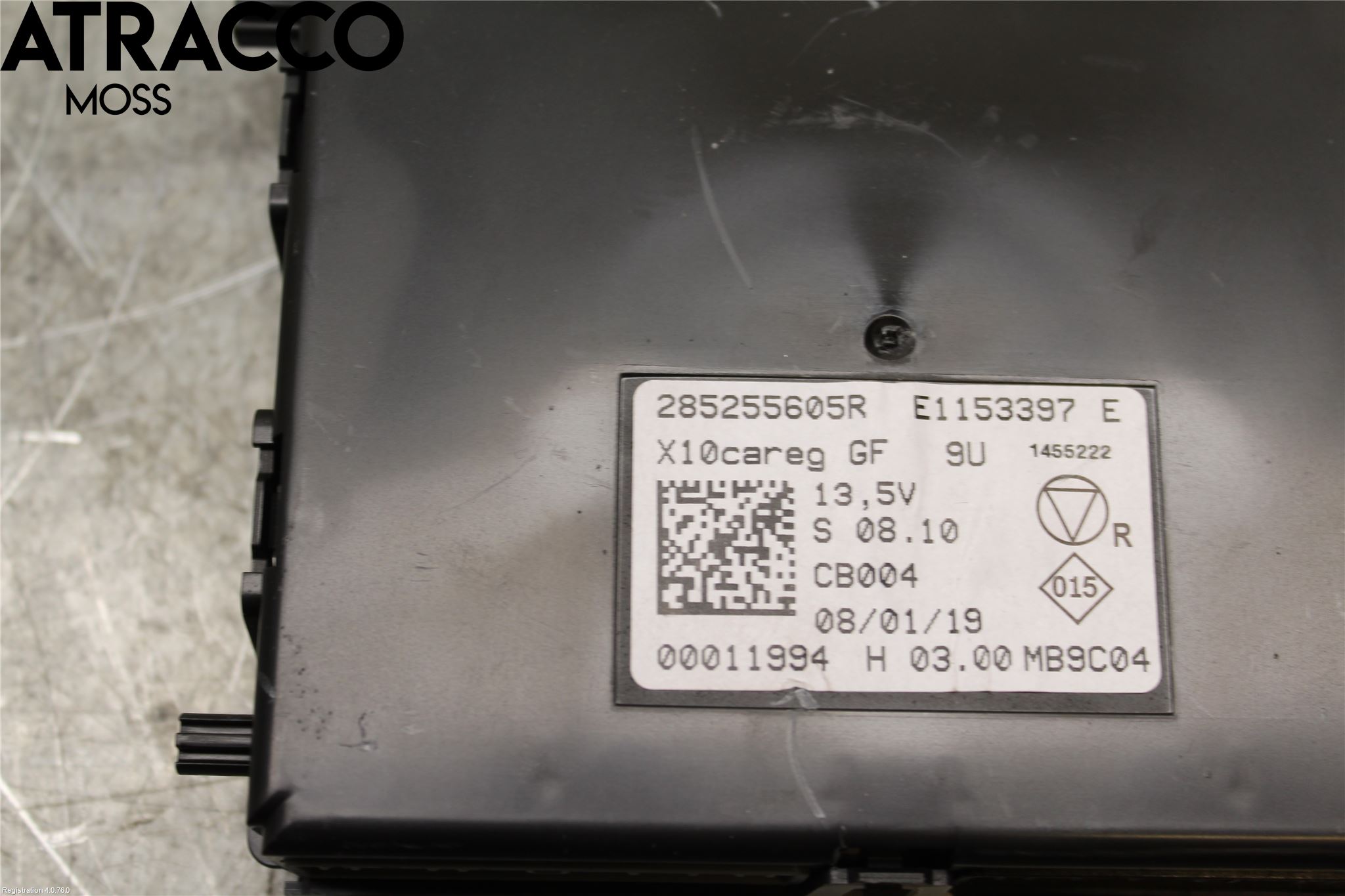 Renault ZOE/E-TECH 13- Styreenhet Øvrig