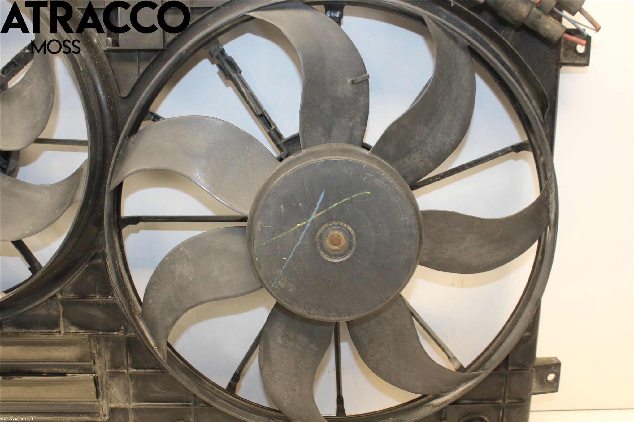 Volkswagen VW GOLF VI 09-13 Kjølevifte Elektrisk