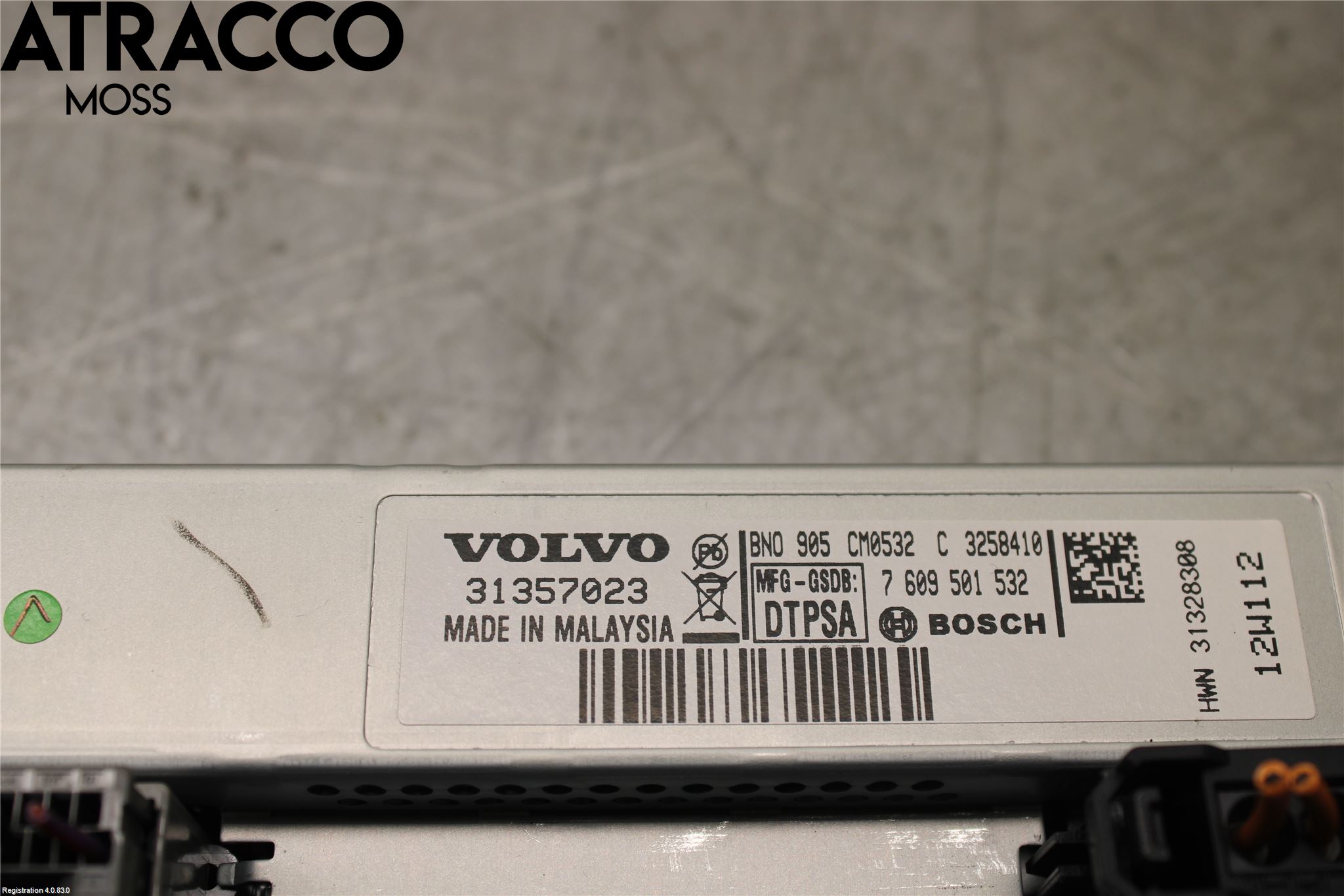 Volvo V60 11-13 Multifunktionsdisplay