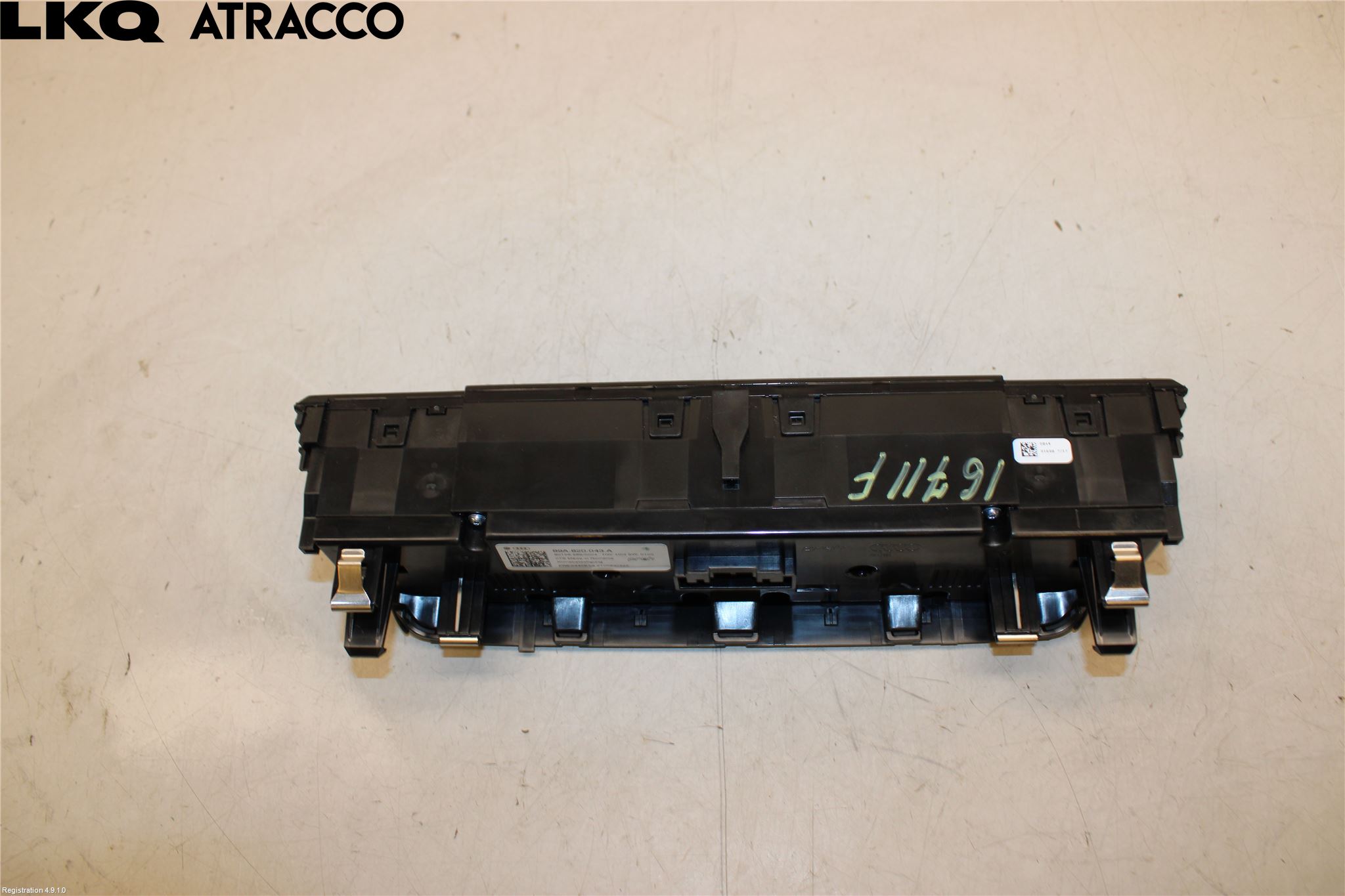 Audi Q4 E-TRON FZ 22- Varme Ac Betjening-Display