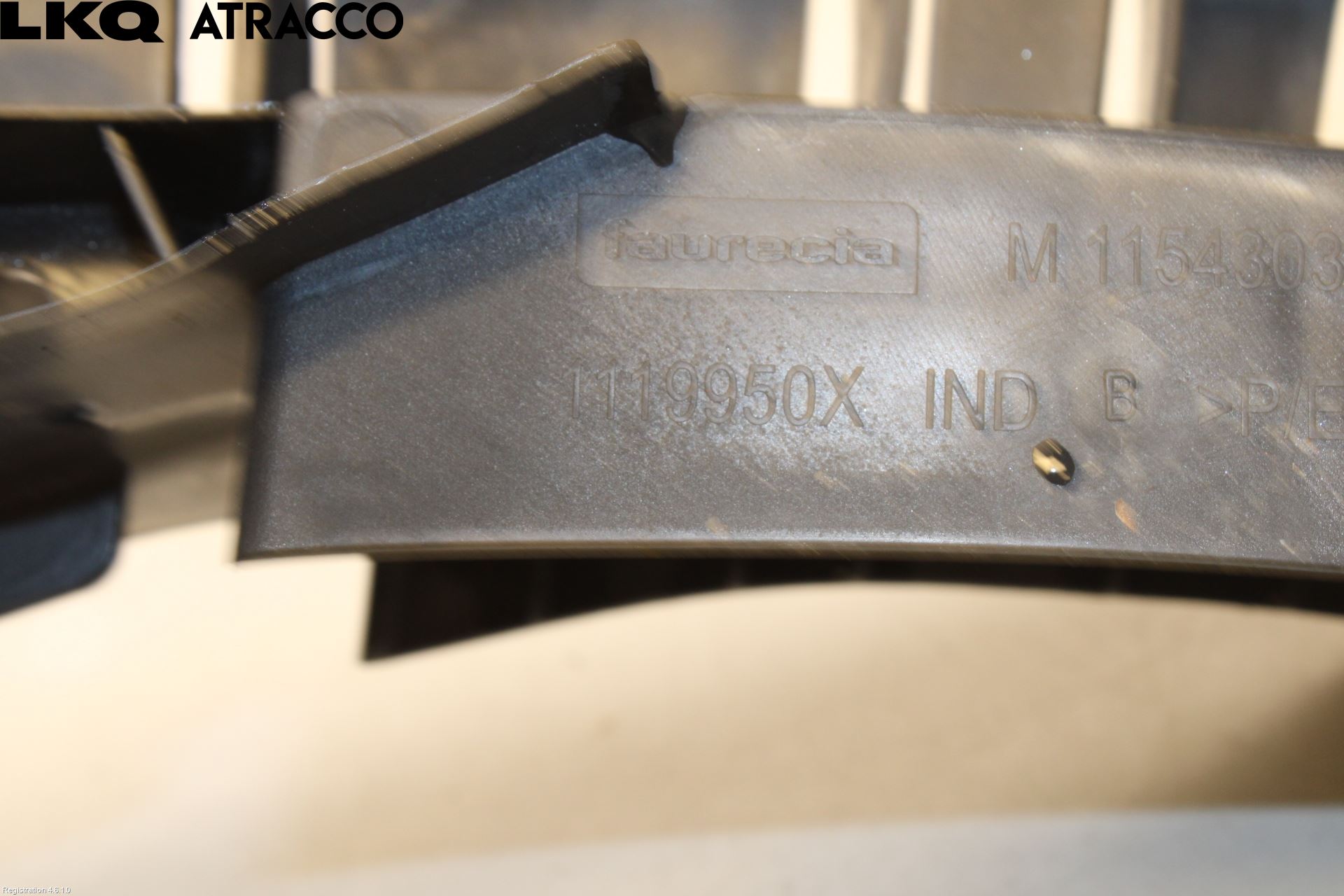 Renault ZOE/E-TECH 13- Panserlåsplate-Bjelke