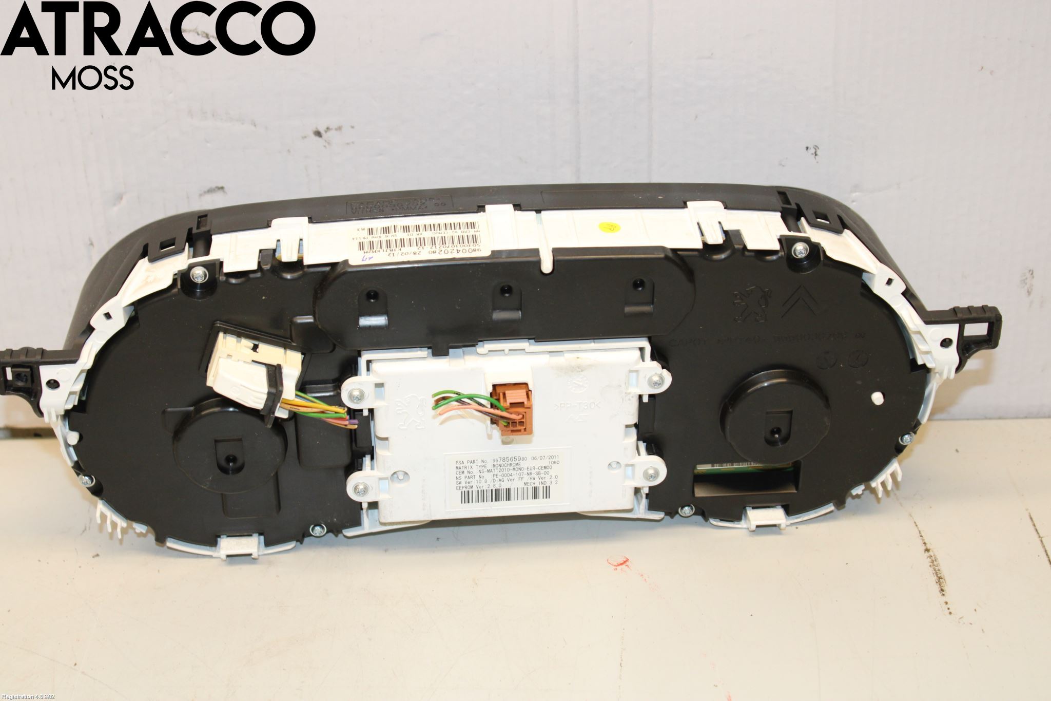 Peugeot 508 11-18 Instr Kombinert