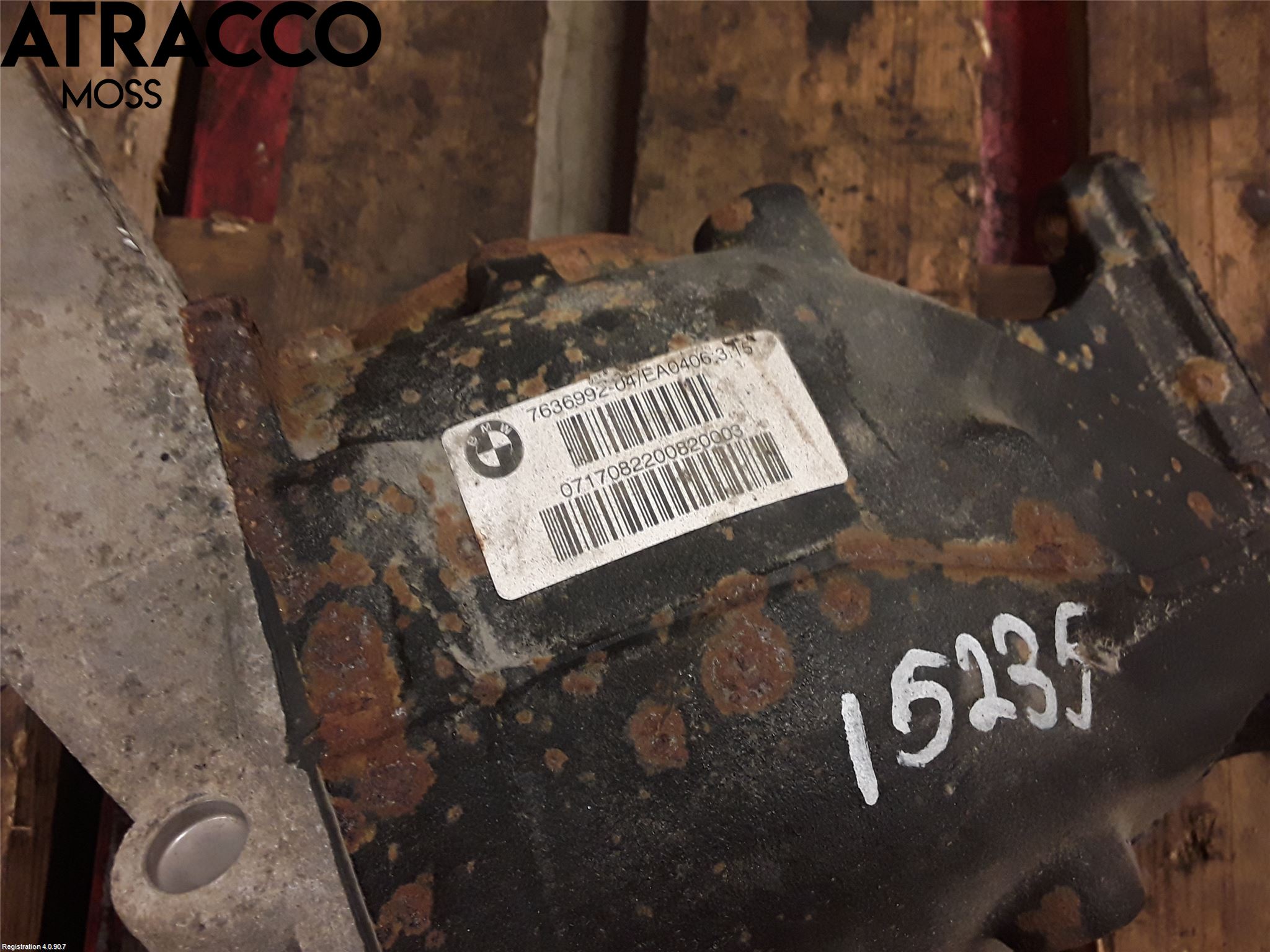 BMW X5 F15 13-18 Bakaksel Kardang Bak -Diff