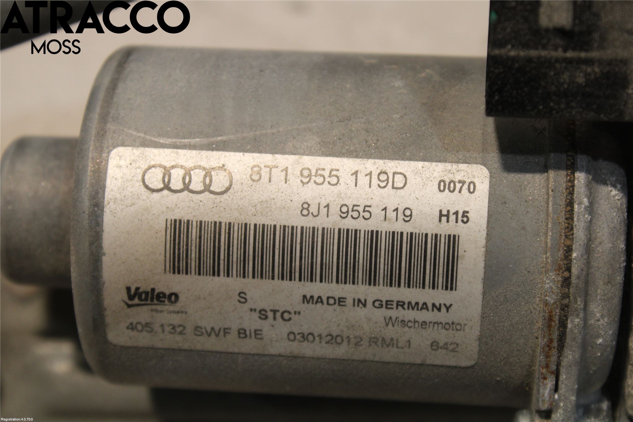 Audi A5 07-16 Viskermotor Frontrute