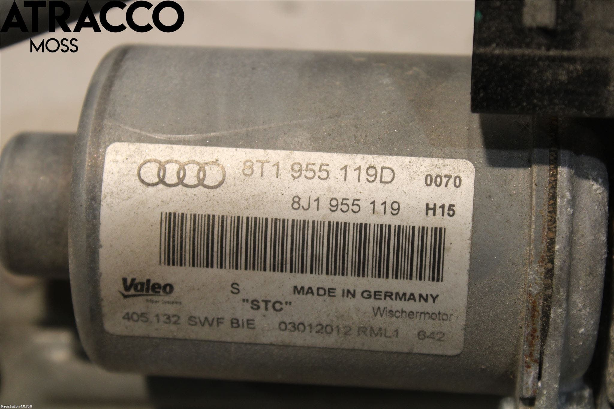 Audi A5 07-16 Viskermotor Frontrute