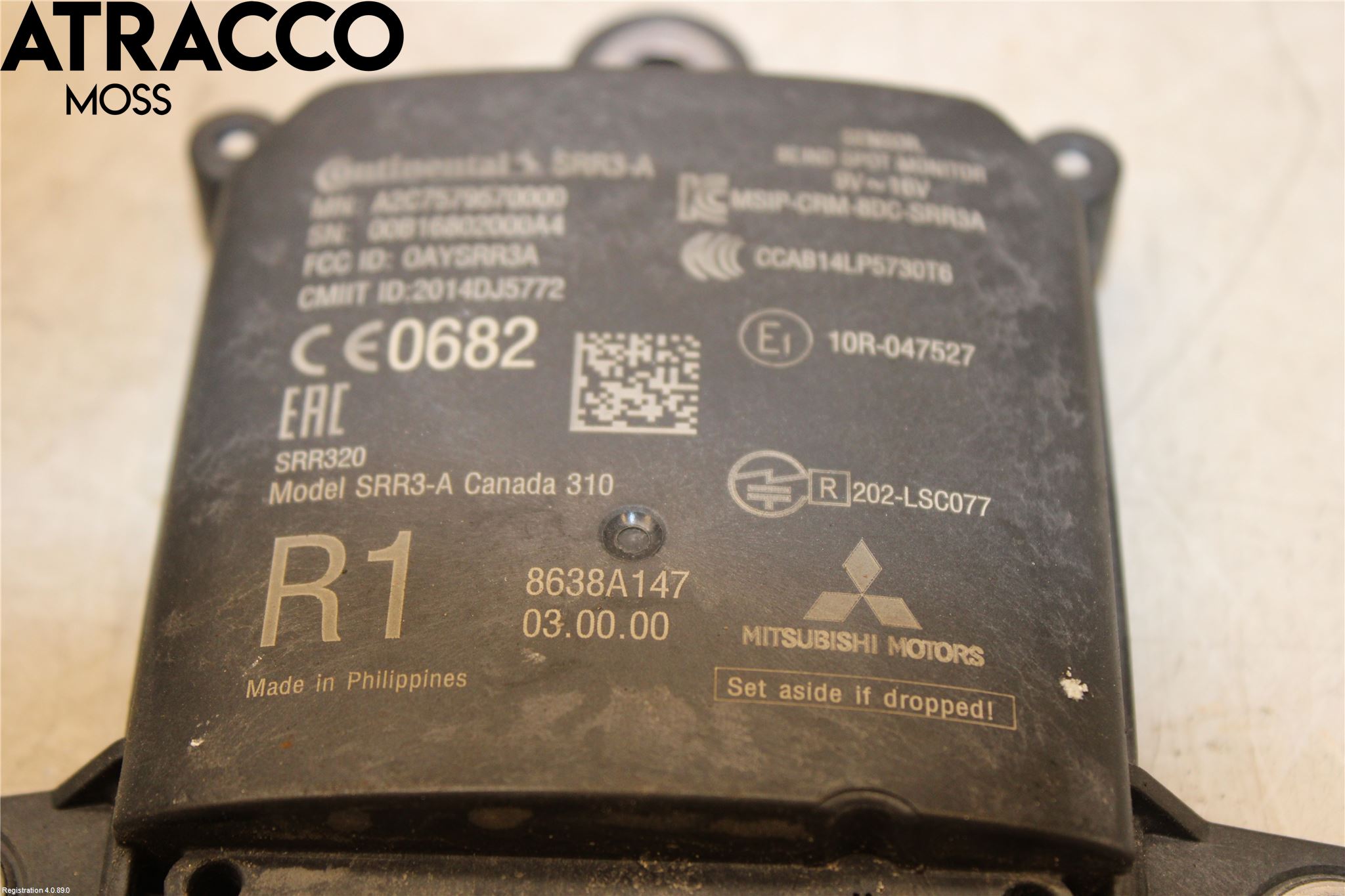 Mitsubishi OUTLANDER 13-21 Sensor Kollisjonsbeskyttelse