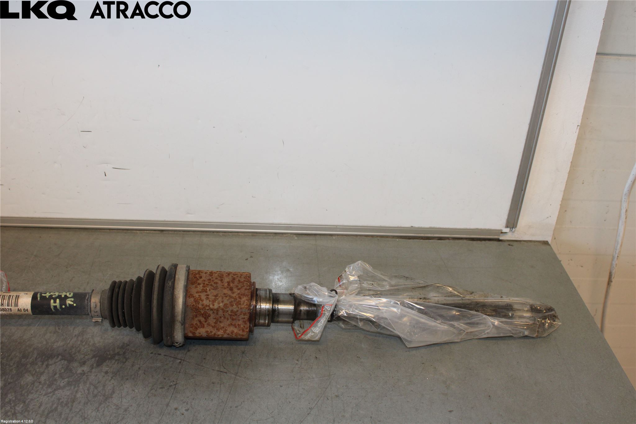 BMW X3 F25 10-17 Drivaksel Foran Kompl Høyre