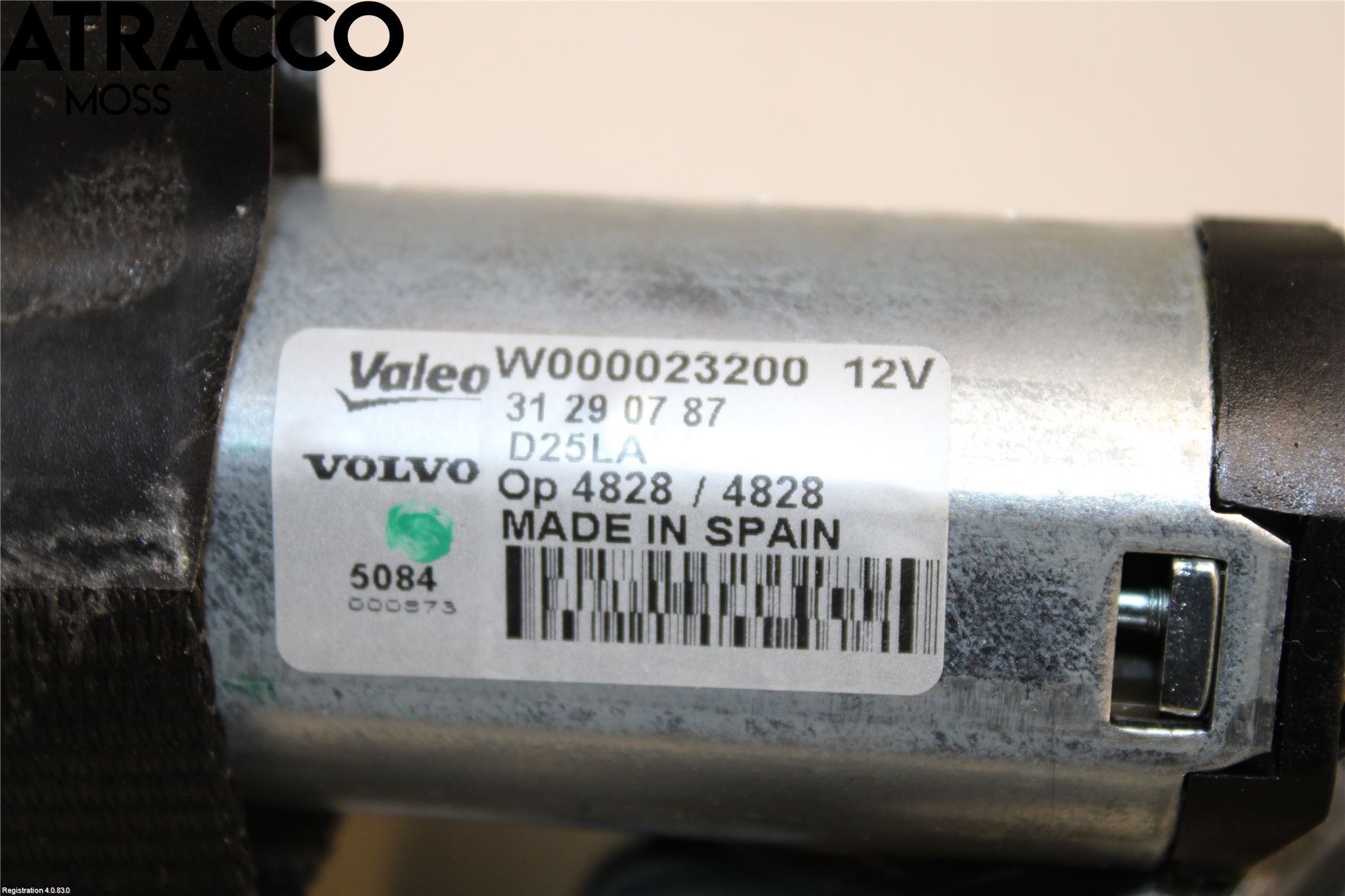 Volvo XC70 08-13 Viskermotor Bakluke