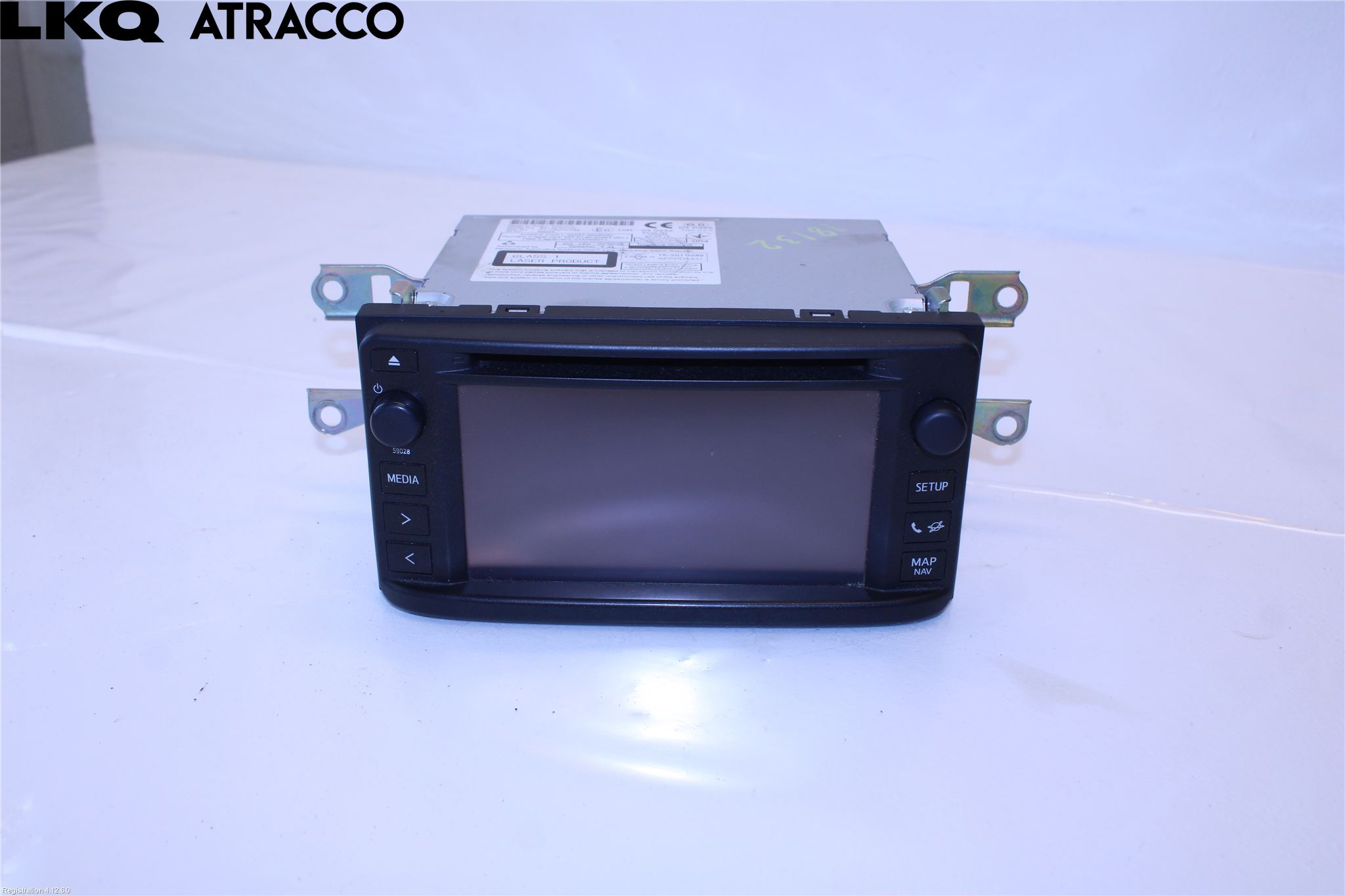 Toyota AURIS 10-12 Multifunktionsdisplay