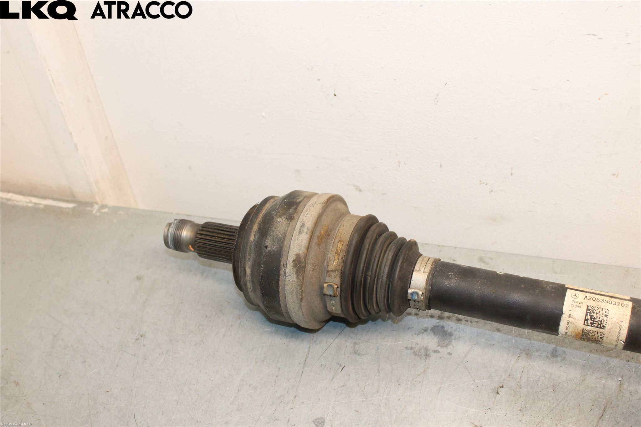 Mercedes-Benz MB C-KLASS (W205) 14-21 Drivaksel Bak Kompl Venstre