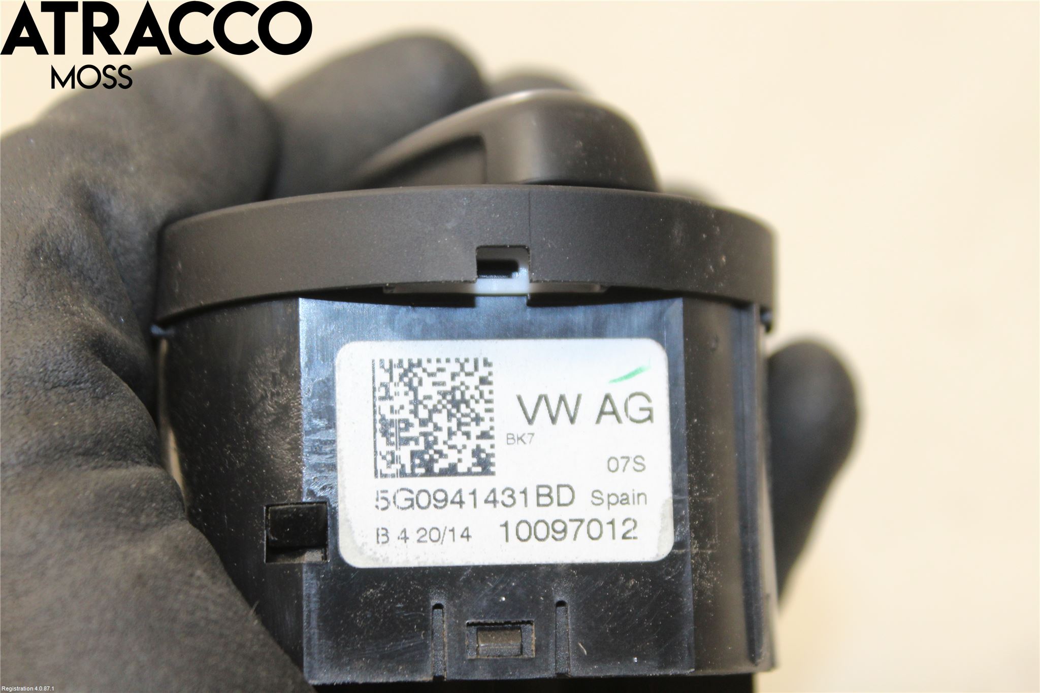 Volkswagen VW GOLF / E-GOLF VII 13-20 Bryter Hovedlys