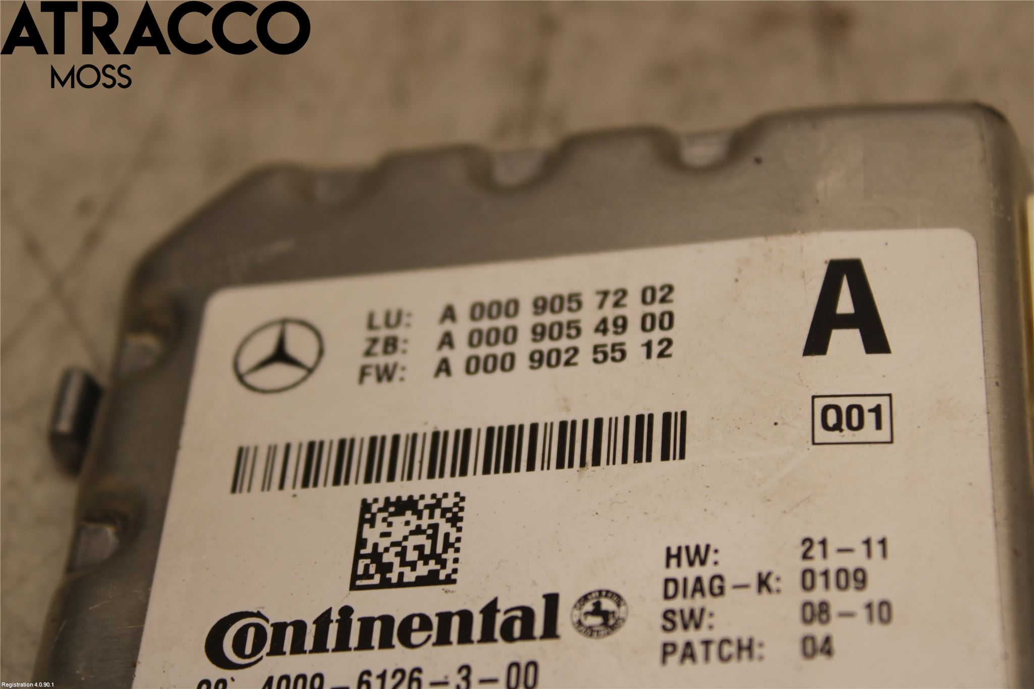 Mercedes-Benz MB C-KLASS (W204) 07-15 Sensor Kollisjonsbeskyttelse