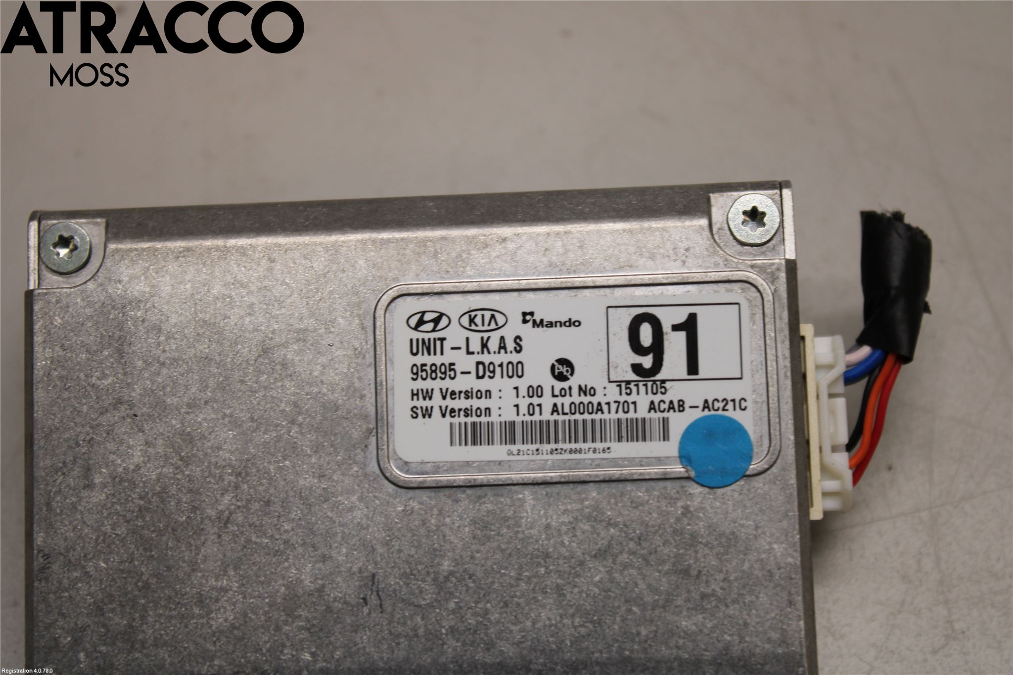 Kia SPORTAGE (QL) 16-21 Sensor Kollisjonsbeskyttelse