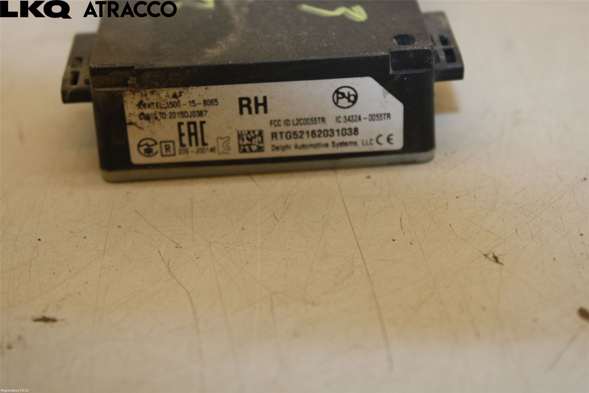 Volvo S90 17->> Sensor Kollisjonsbeskyttelse