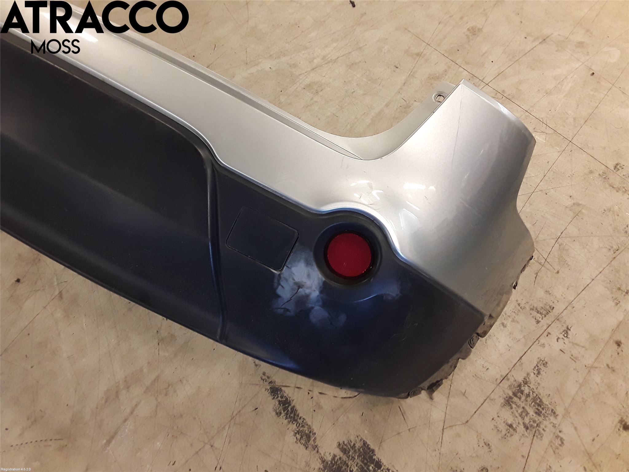 Nissan QASHQAI+2  08-10 Støtfanger Bak