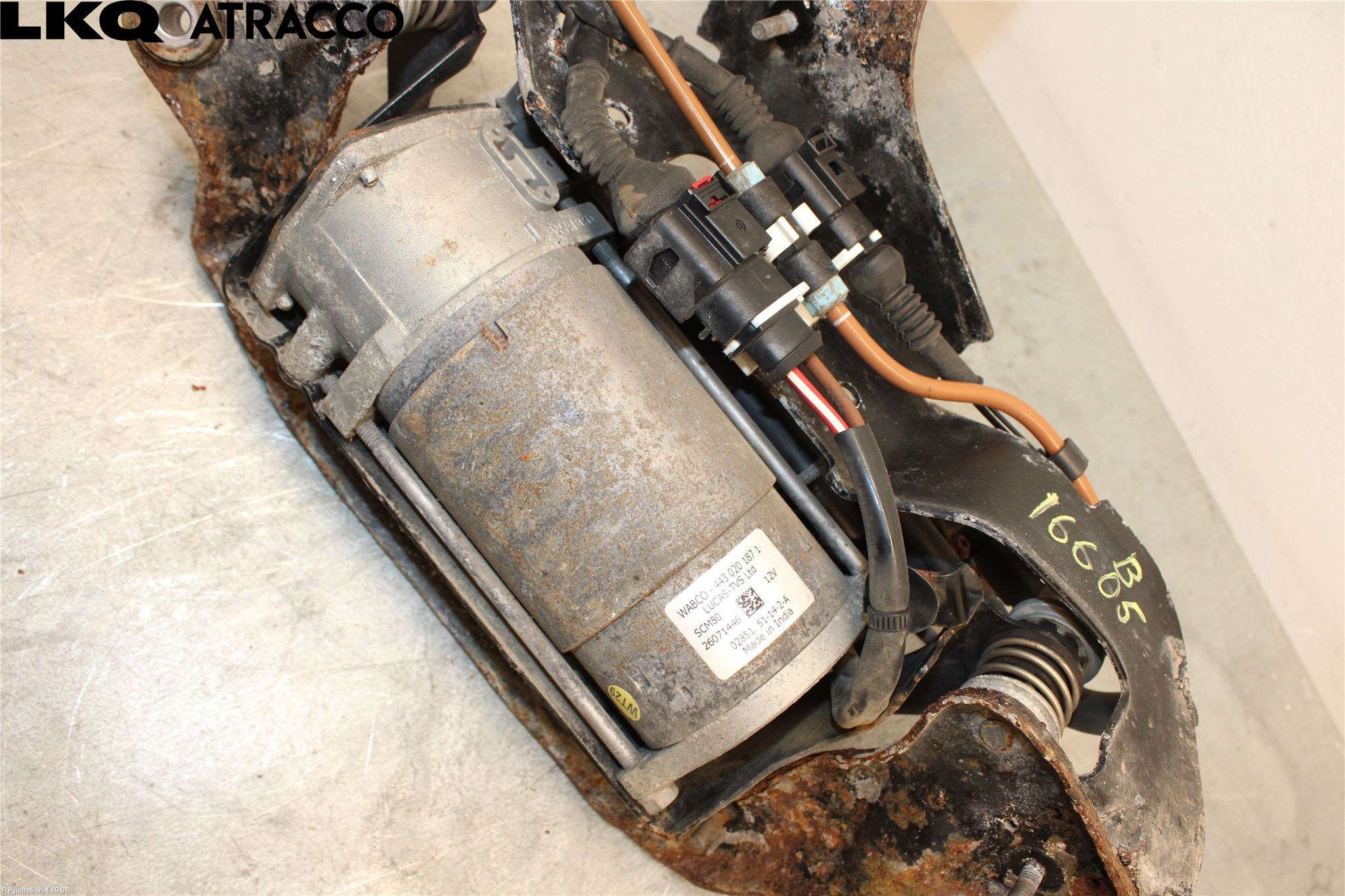 Audi A6 ALLROAD 12-18 Fjæring Kompressor Støtd-Fjæri