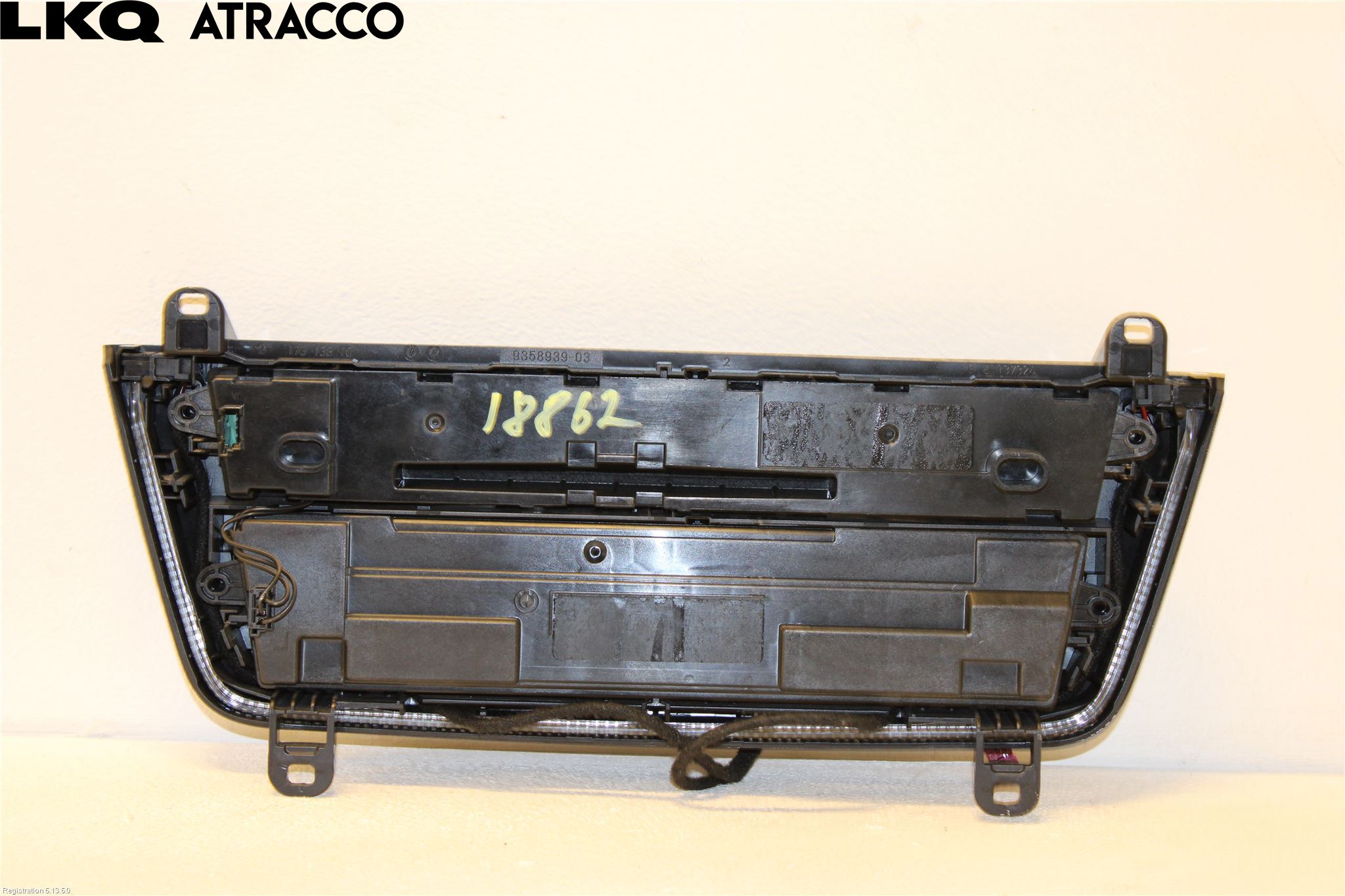 BMW 3 F30/F31/F80 12-19 Varme Ac Betjening-Display