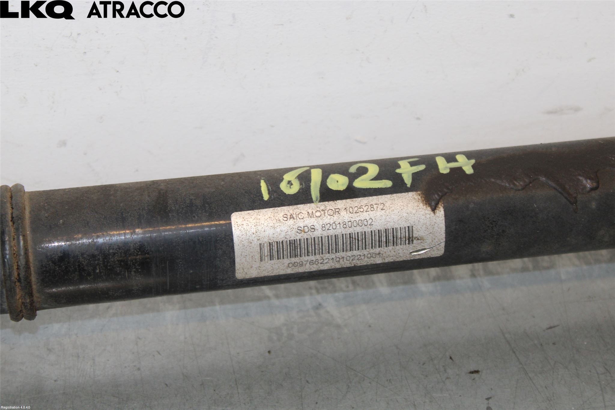 MG MARVEL R 22- Drivaksel Bak Kompl Høyre