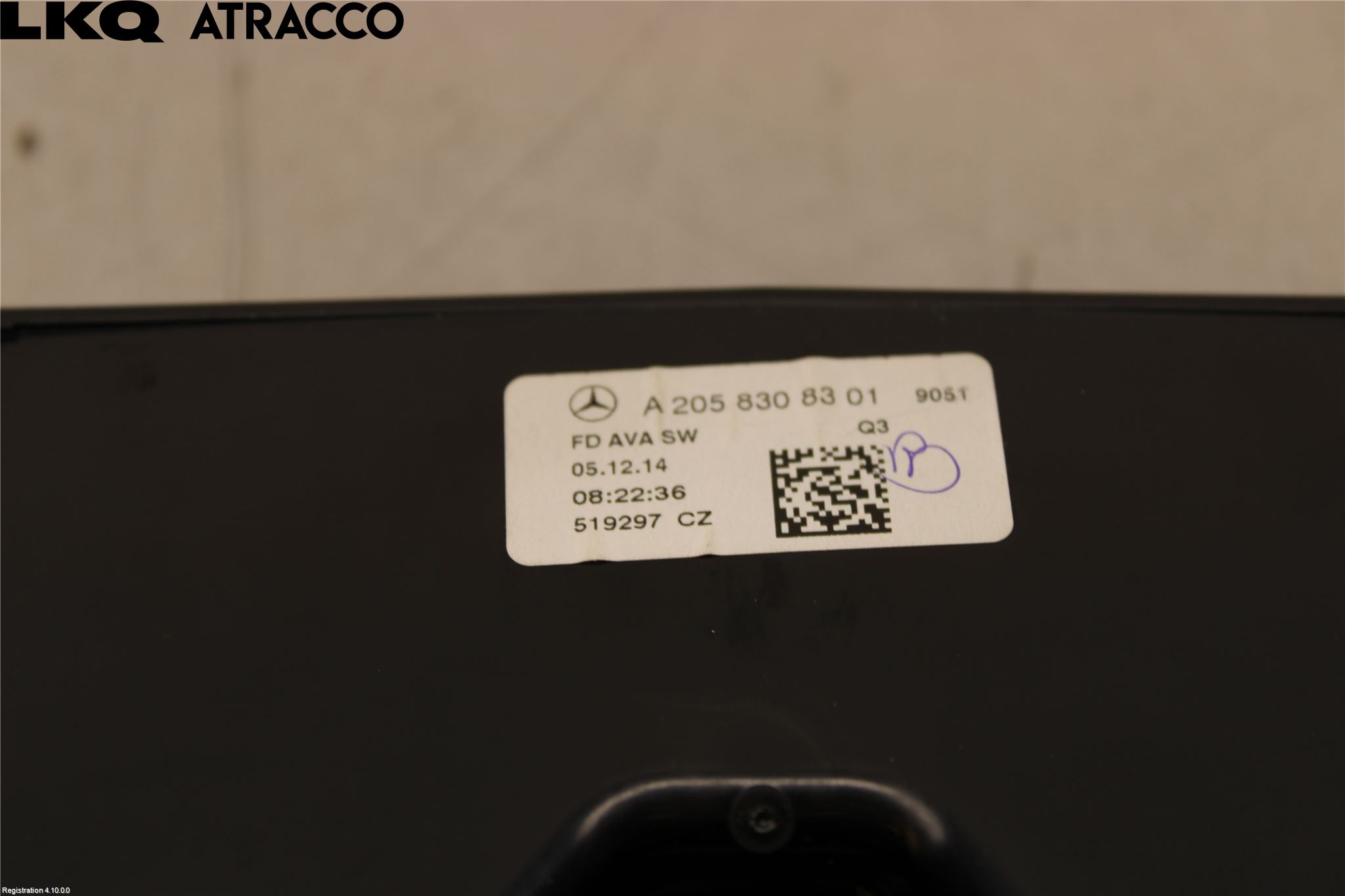 Mercedes-Benz MB C-KLASS (W205) 14-21 Midtparti Øvrig