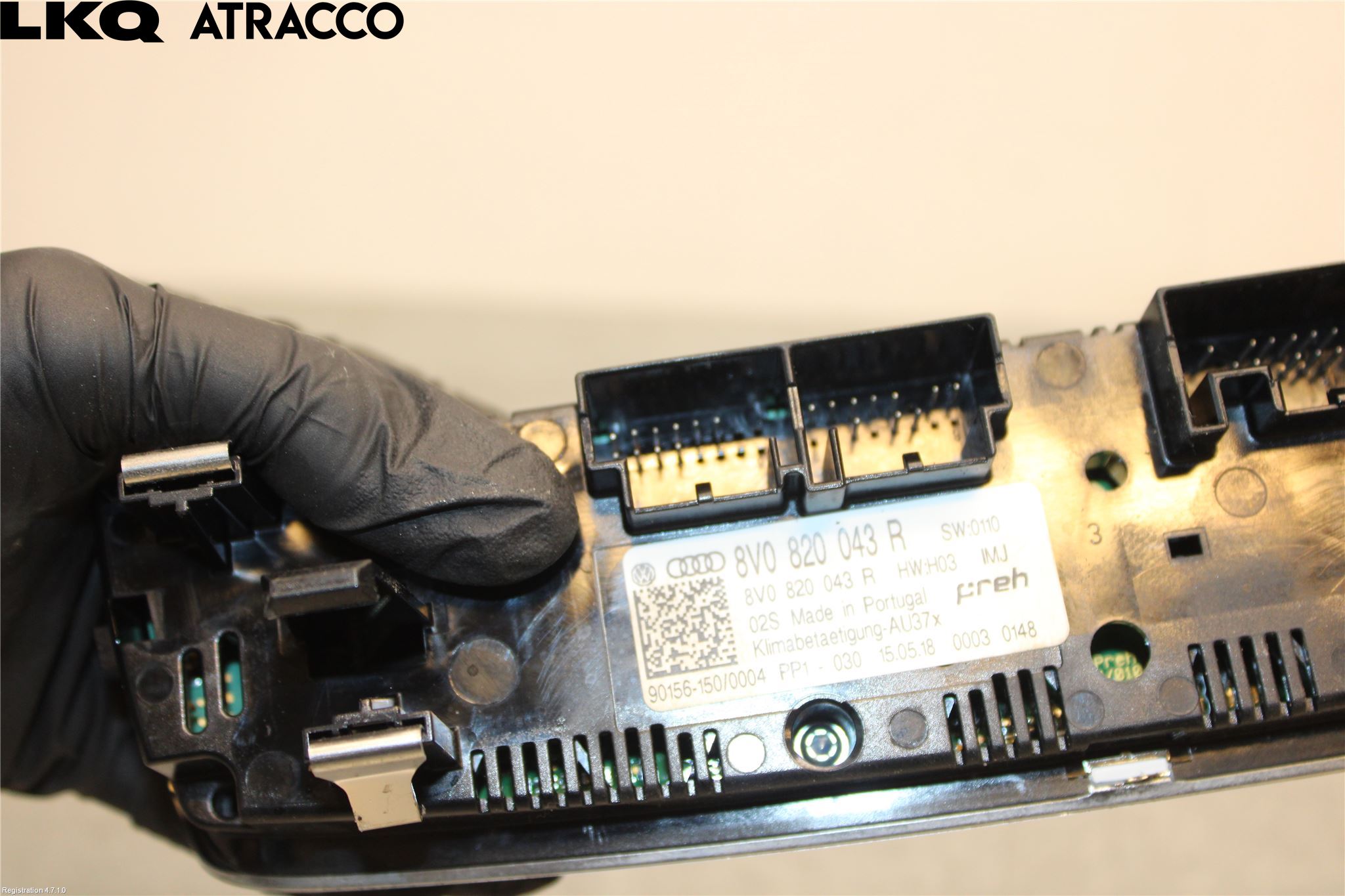 Audi A3/S3 8V 13-20 Varme Ac Betjening-Display