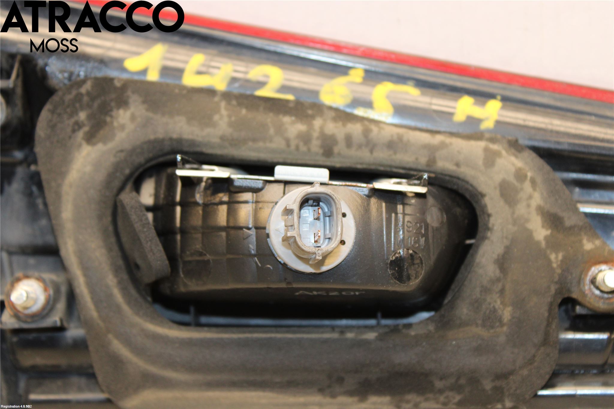 Mitsubishi ASX 10-22 Baklykt Høyre  På Luke(Indre)