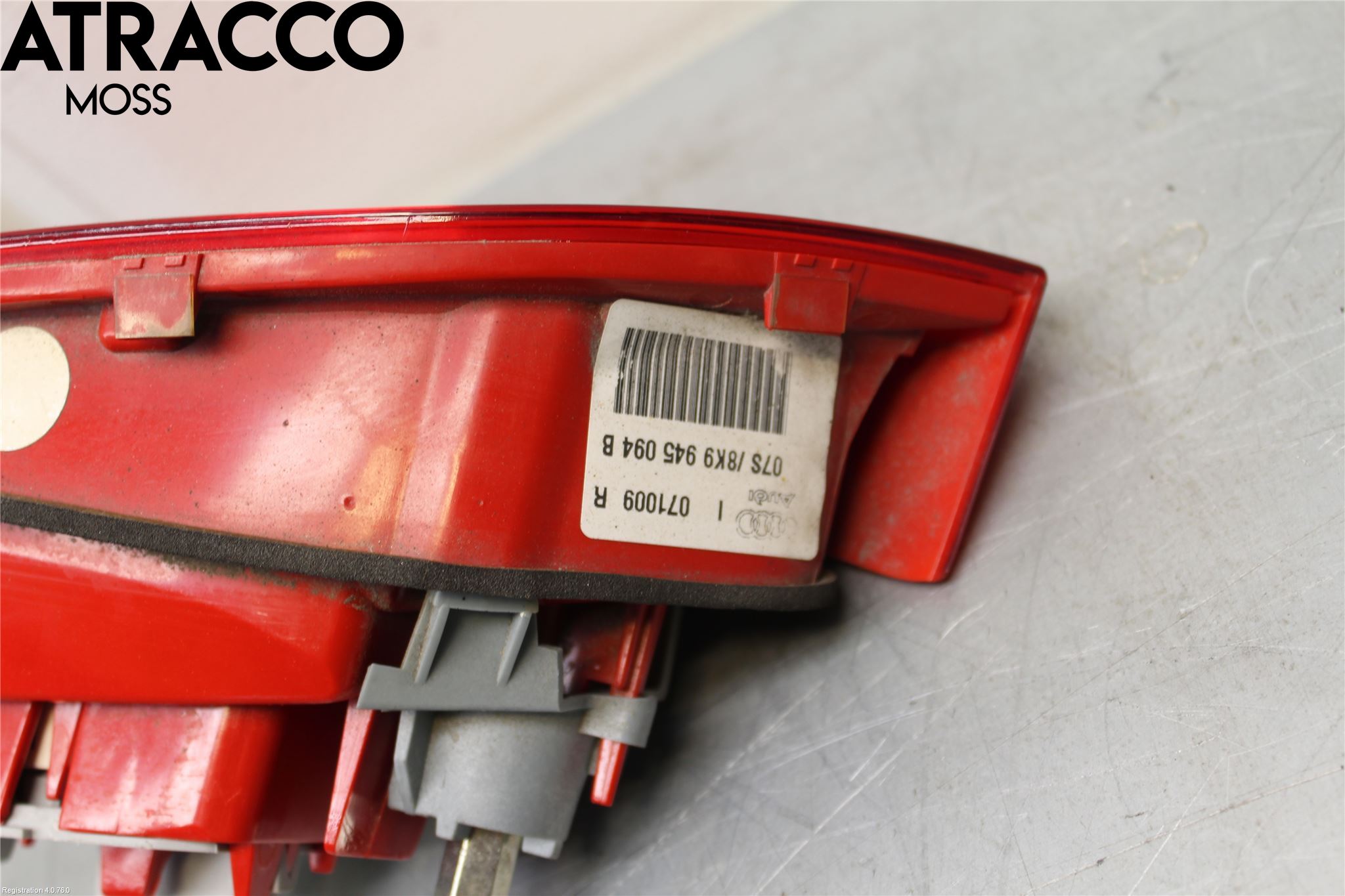 Audi A4/S4 08-11 Baklykt Høyre  På Luke(Indre)