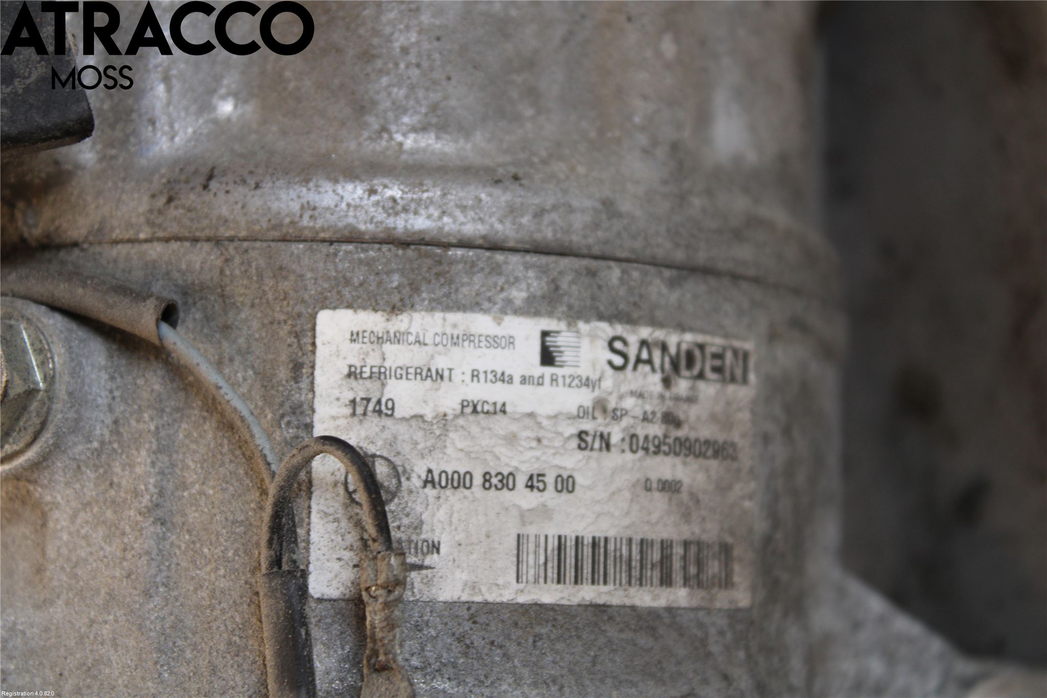 Mercedes-Benz MB C-KLASS (W205) 14-21 Varme Ac Kompressor