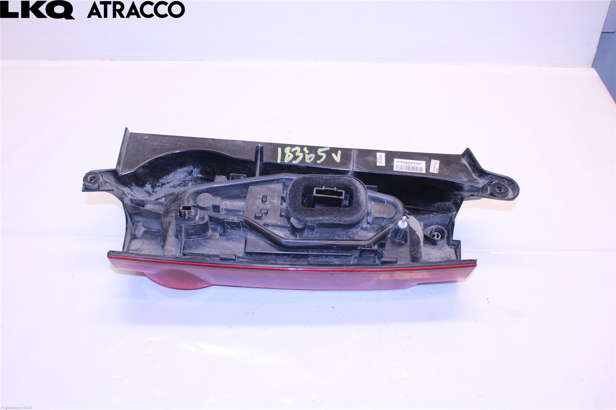 Peugeot PARTNER 16-18 Baklykt Venstre