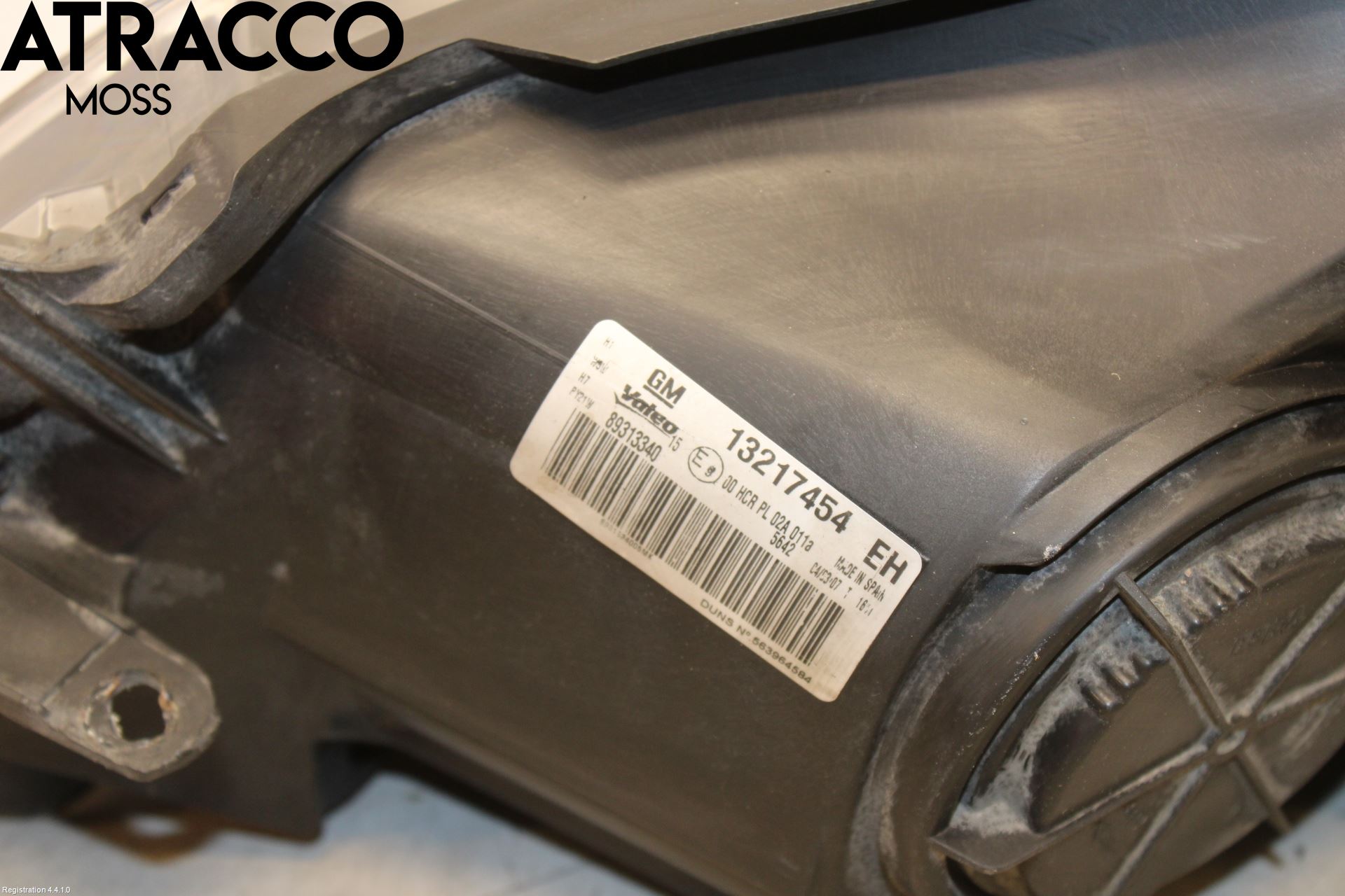 Opel CORSA D 07-14 Frontlykt Høyre