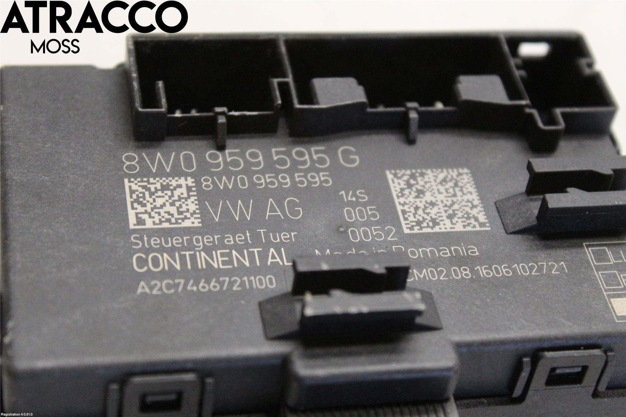 Audi A4/S4 B9 16-19 Styreenhet Dør