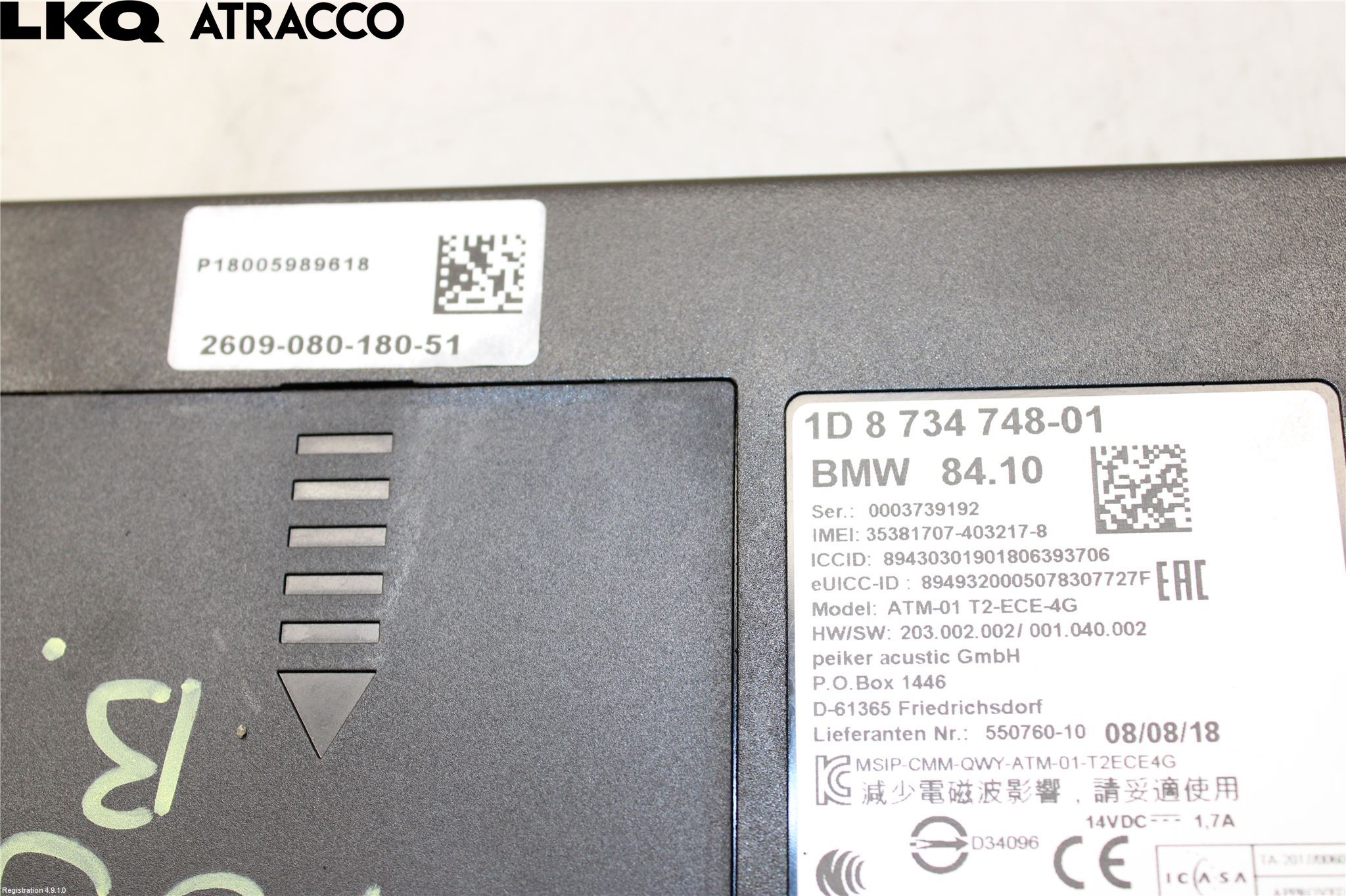 BMW i3 I01 13-22 Telefon